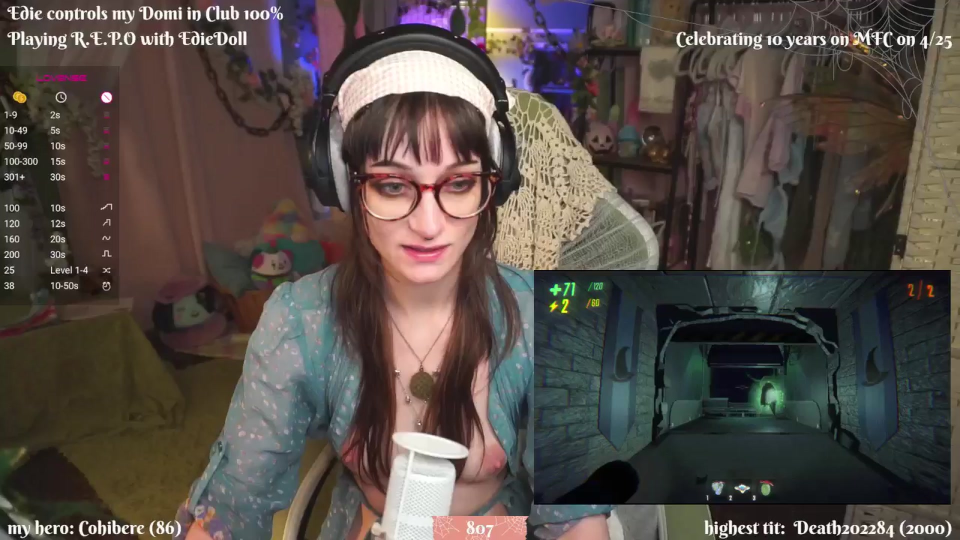 Gallery image thumbnail from XyliaFae's myfreecams stream on, 04/12/2025, 07:59 image 2 of 20