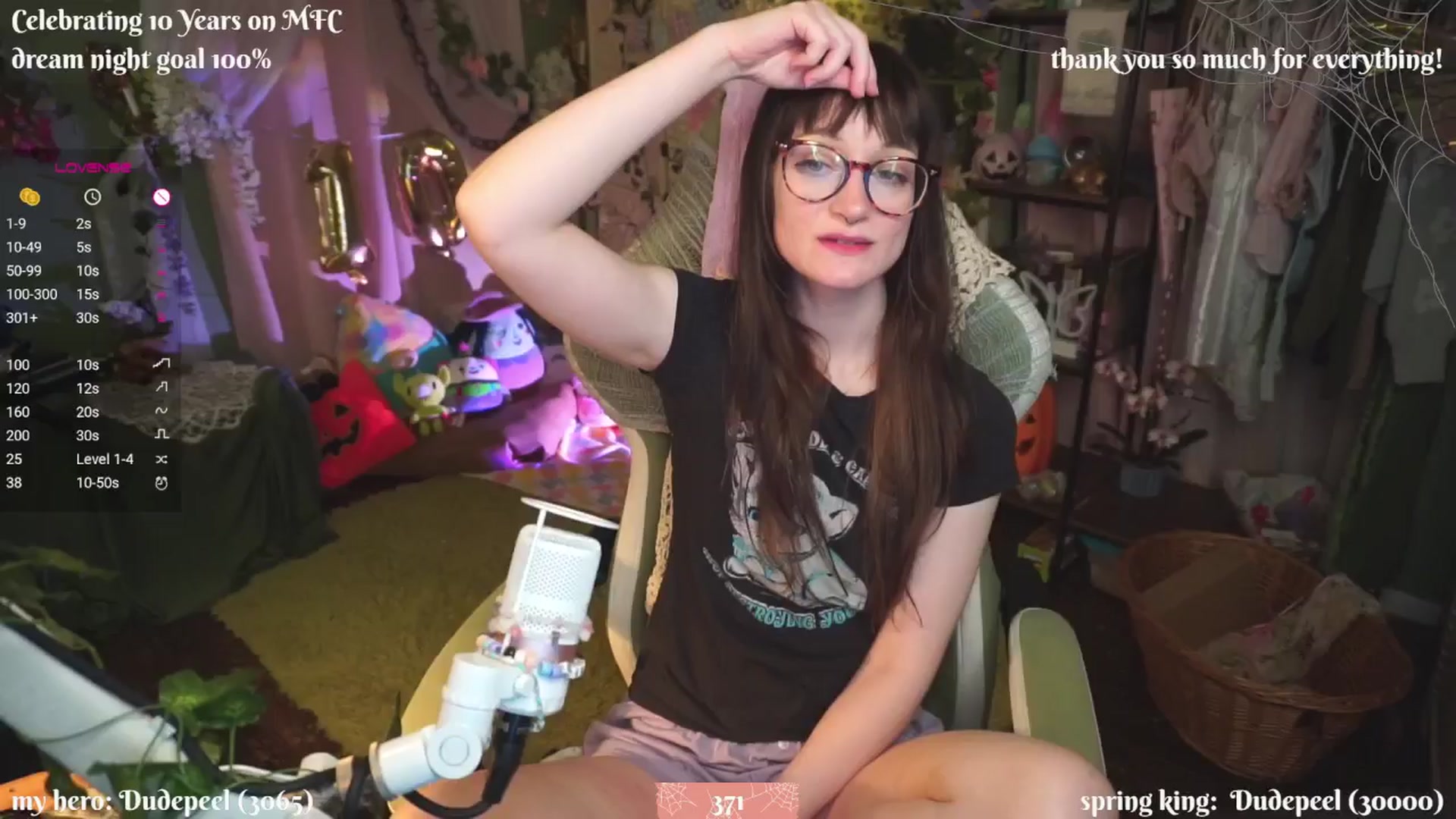 Gallery image thumbnail from XyliaFae's myfreecams stream on, 04/26/2025, 07:17 image 1 of 20