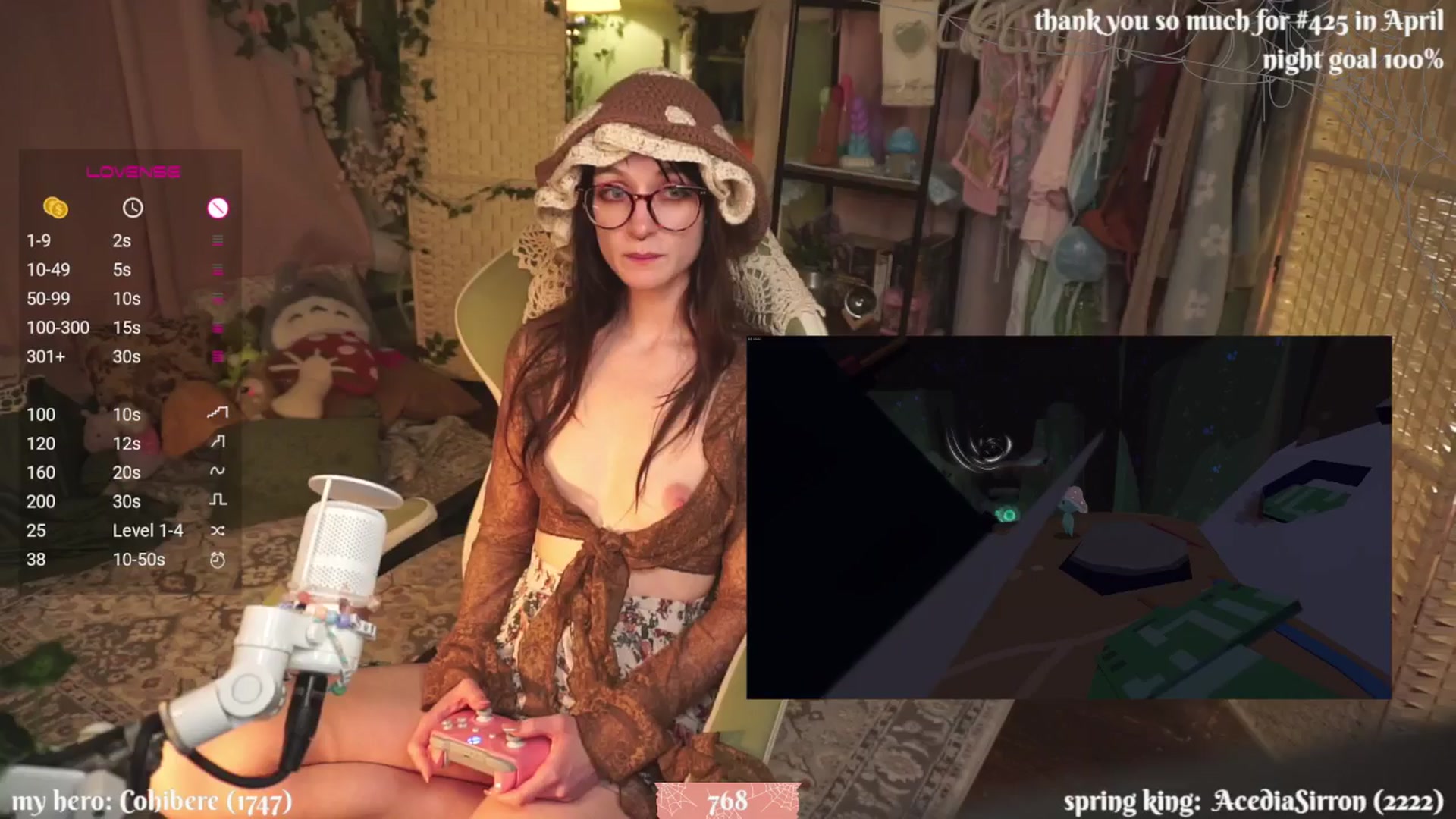 Gallery image thumbnail from XyliaFae's myfreecams stream on, 05/30/2025, 05:50 image 14 of 20