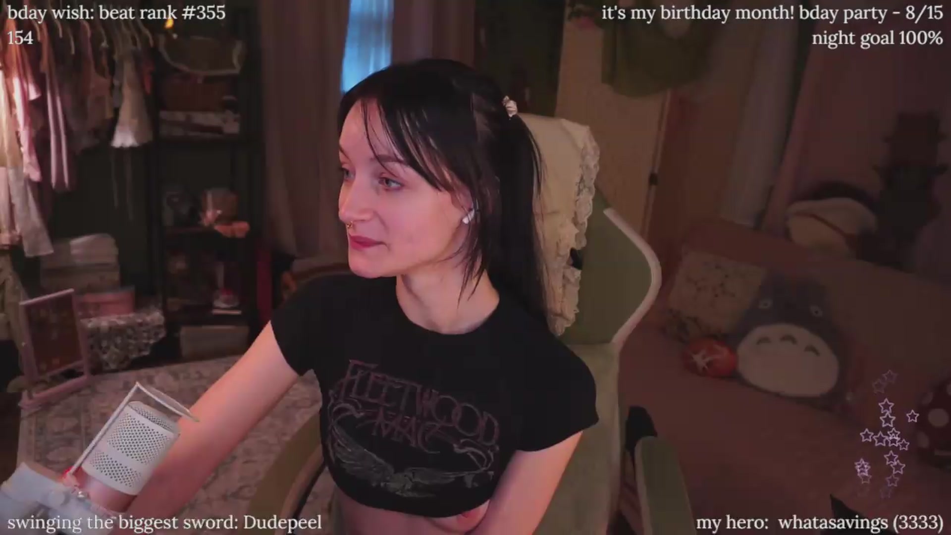 Gallery image thumbnail from XyliaFae's myfreecams stream on, 08/10/2026, 24:56 image 9 of 20