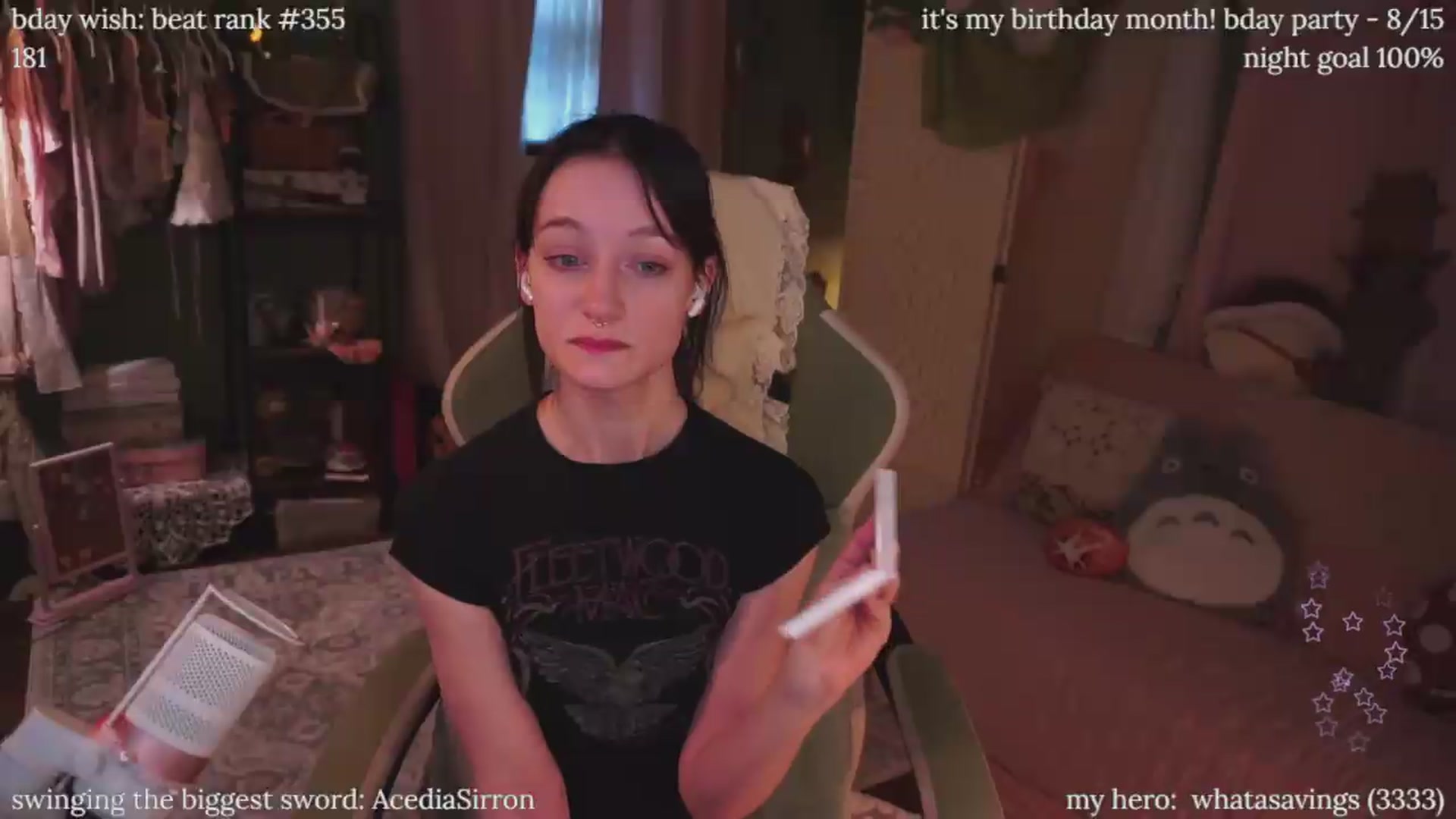 Gallery image thumbnail from XyliaFae's myfreecams stream on, 08/10/2026, 24:56 image 6 of 20