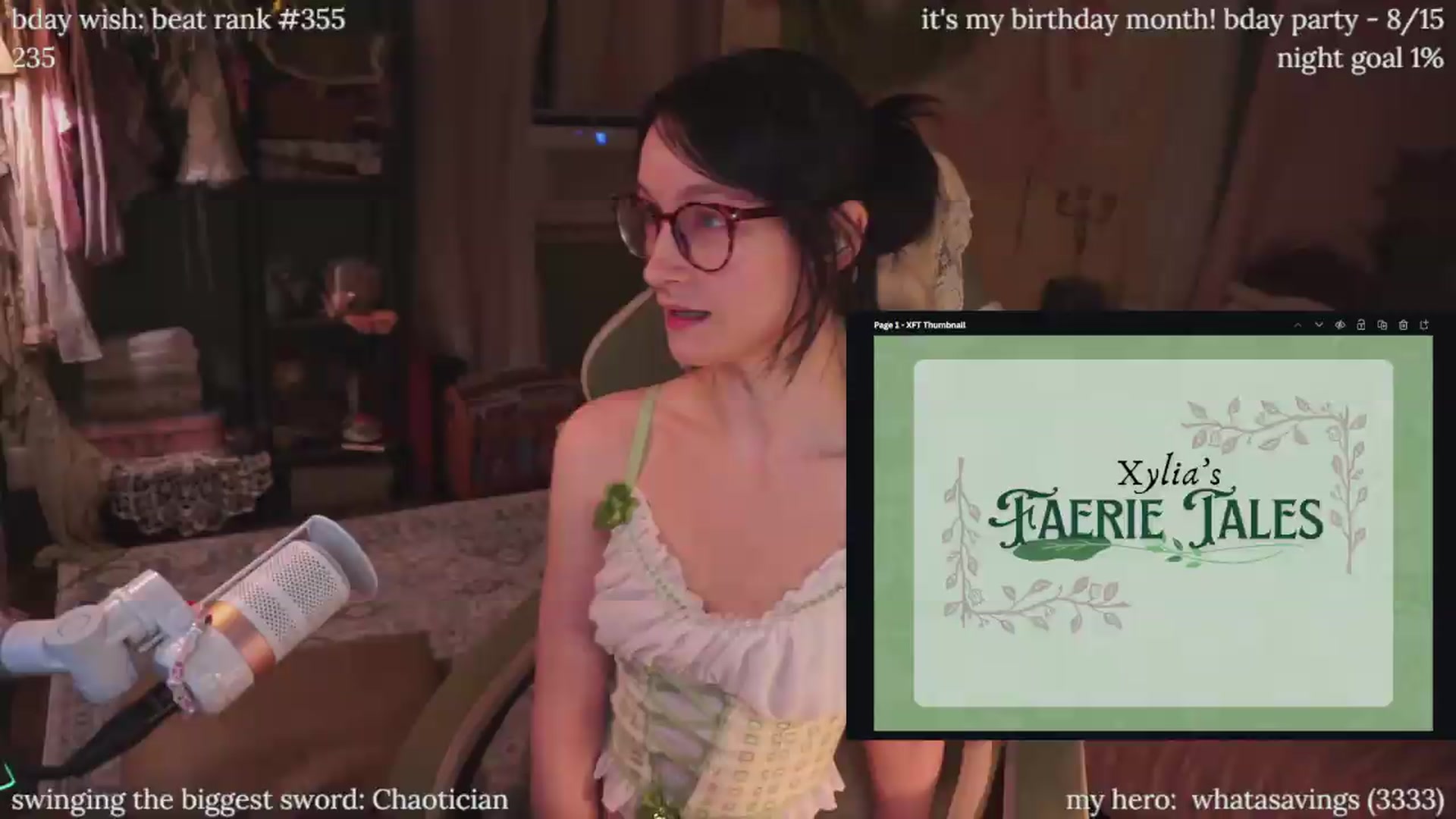 Gallery image thumbnail from XyliaFae's myfreecams stream on, 08/15/2026, 05:19 image 1 of 20