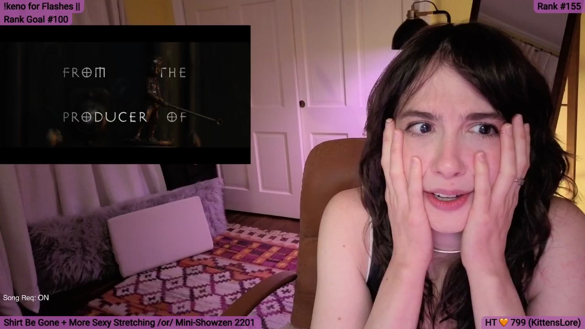 Gallery image thumbnail from Yarrow's myfreecams stream on, 04/25/2026, 04:32 image 17 of 20
