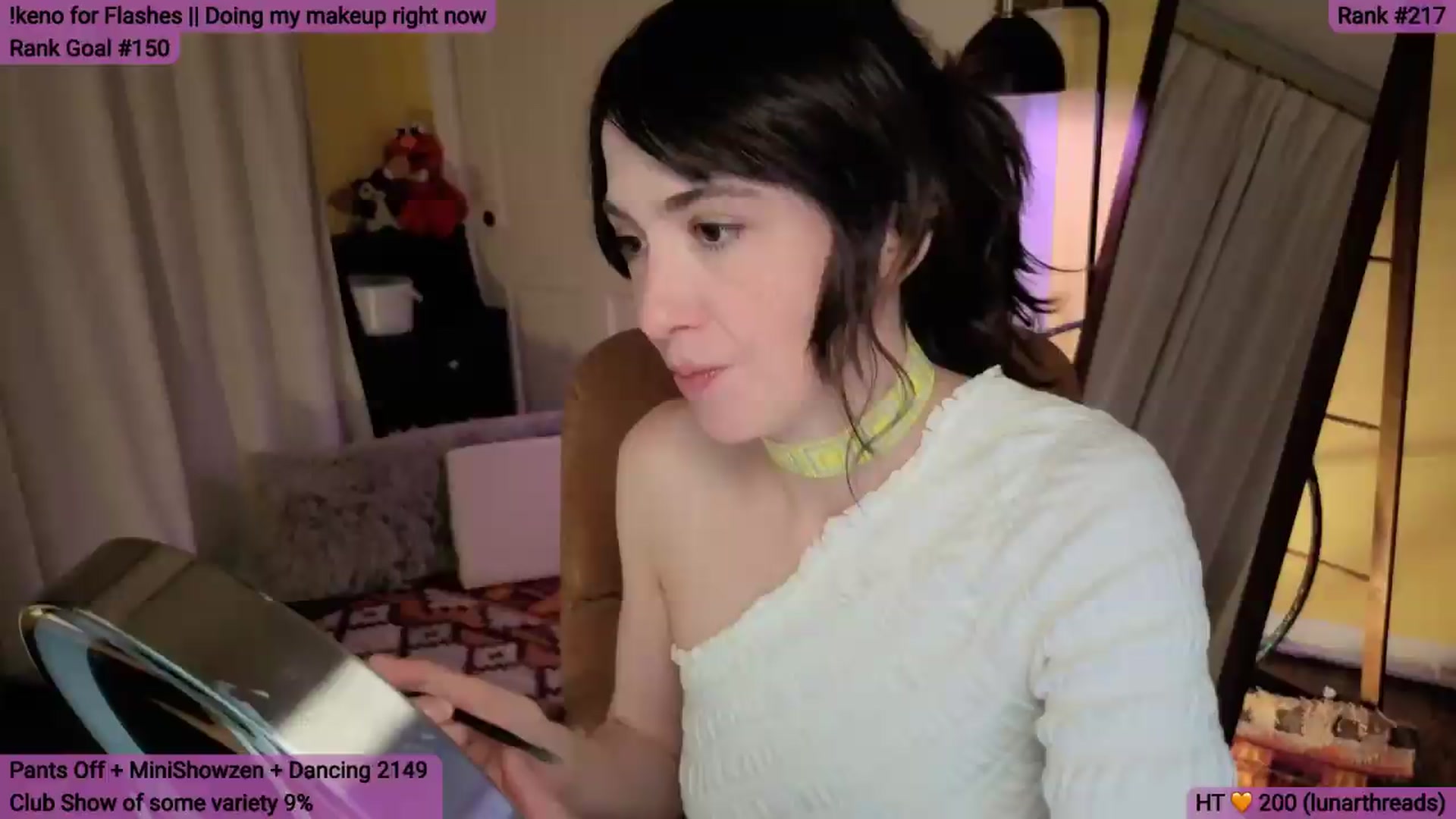 Gallery image thumbnail from Yarrow's myfreecams stream on, 05/10/2026, 04:39 image 7 of 20