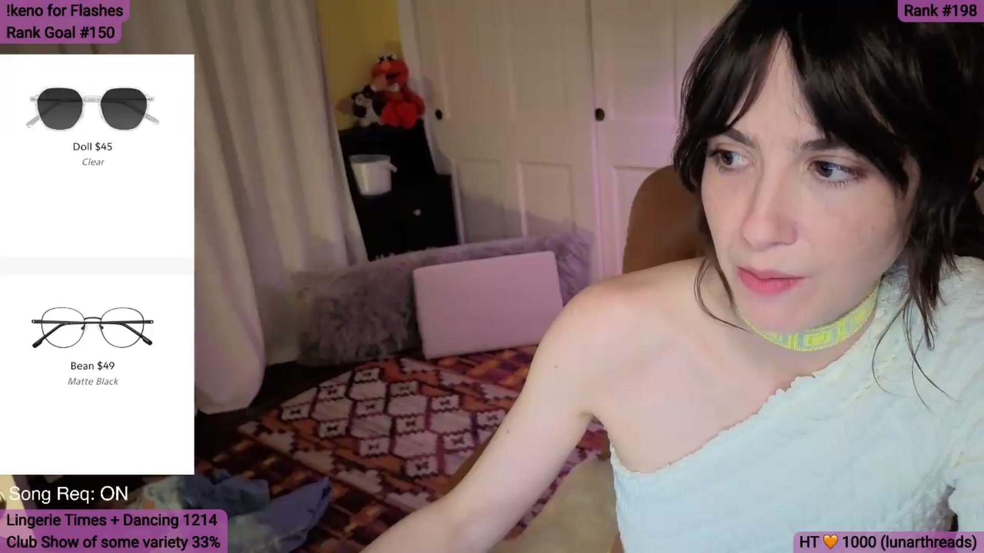 Gallery image thumbnail from Yarrow's myfreecams stream on, 05/10/2026, 05:16 image 17 of 20