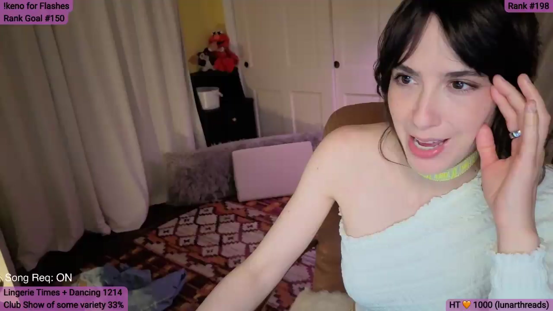 Gallery image thumbnail from Yarrow's myfreecams stream on, 05/10/2026, 05:16 image 1 of 20