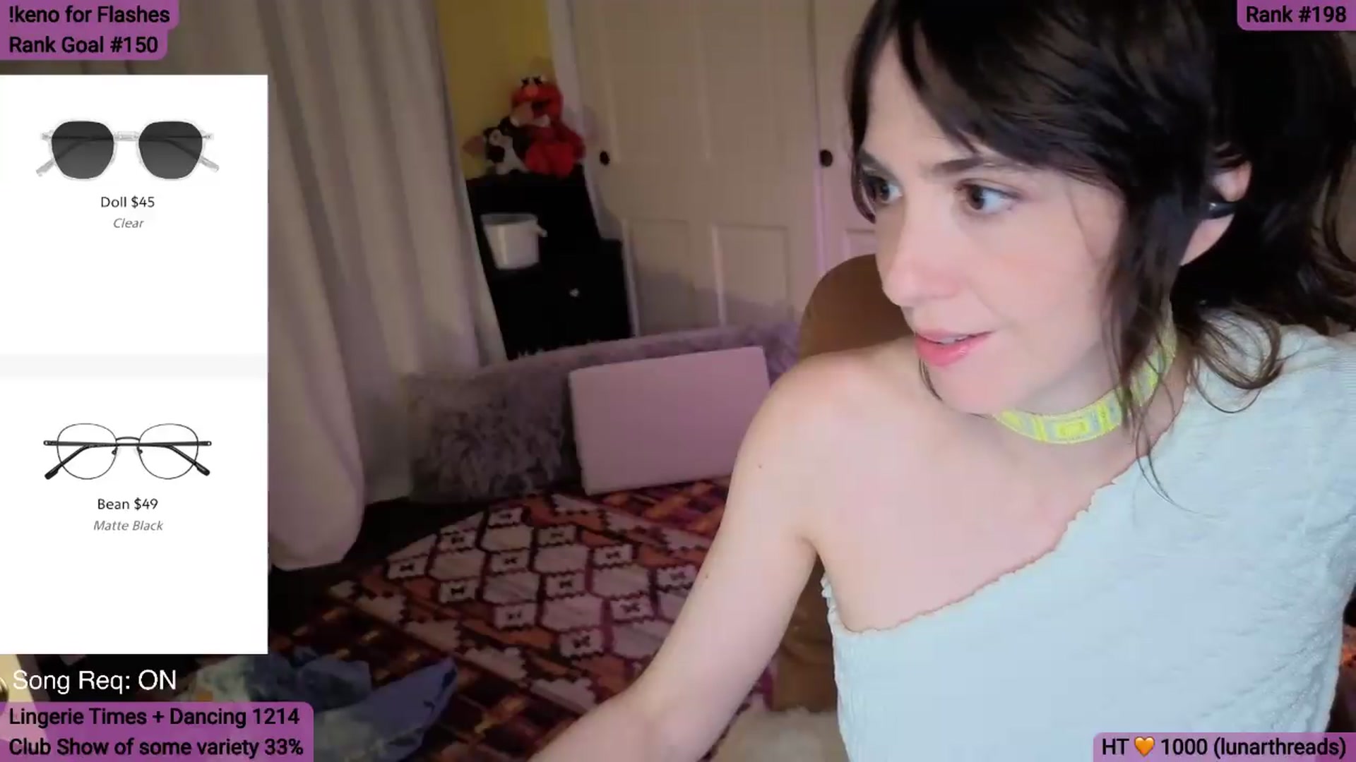 Gallery image thumbnail from Yarrow's myfreecams stream on, 05/10/2026, 05:16 image 7 of 20