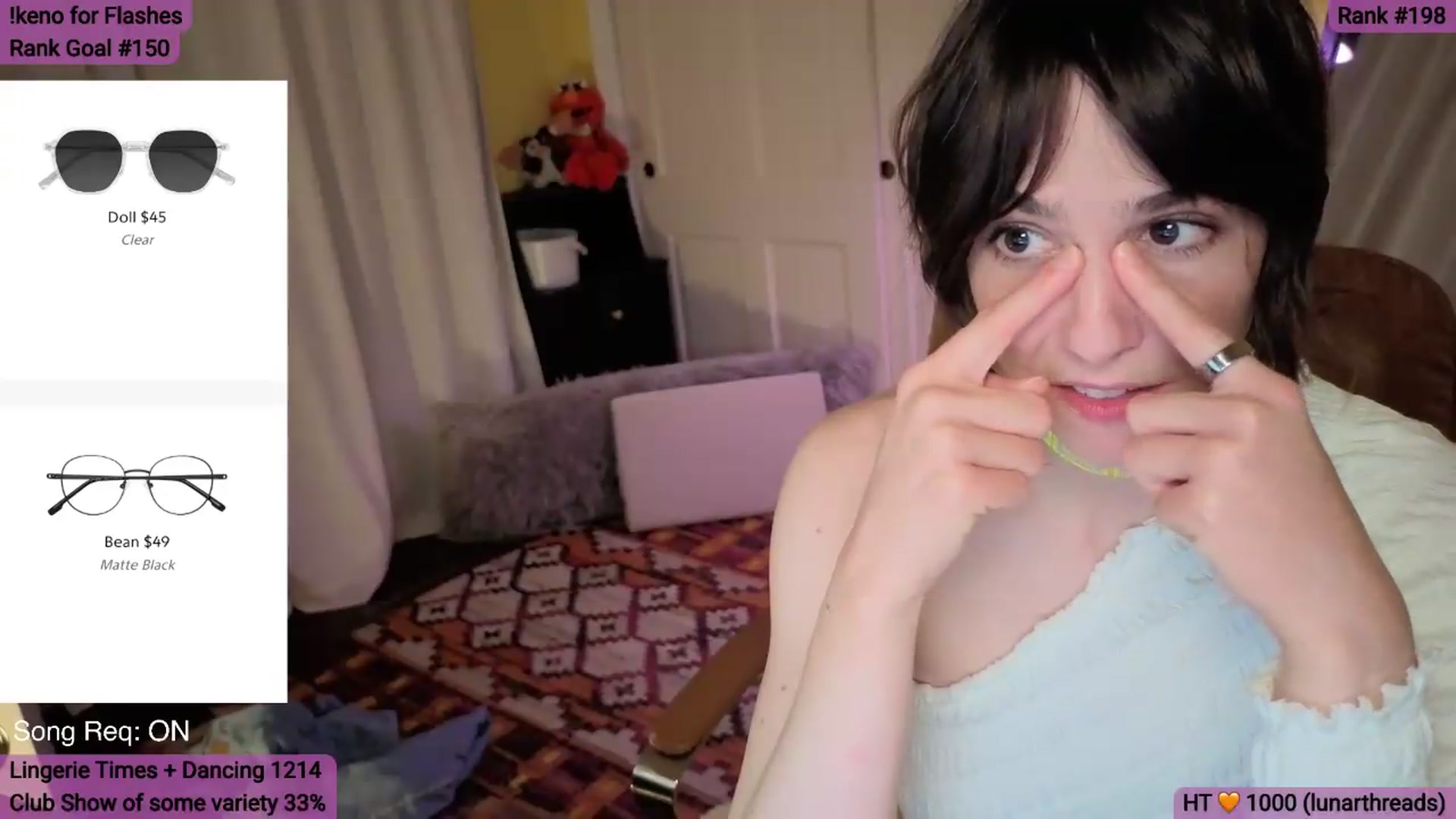 Gallery image thumbnail from Yarrow's myfreecams stream on, 05/10/2026, 05:16 image 15 of 20