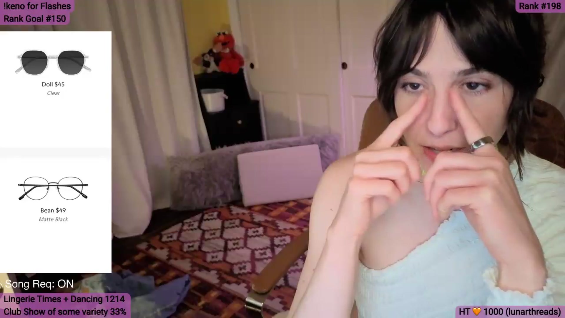 Gallery image thumbnail from Yarrow's myfreecams stream on, 05/10/2026, 05:16 image 16 of 20