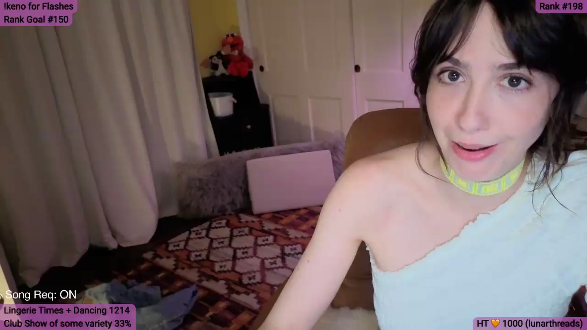 Gallery image thumbnail from Yarrow's myfreecams stream on, 05/10/2026, 05:16 image 2 of 20