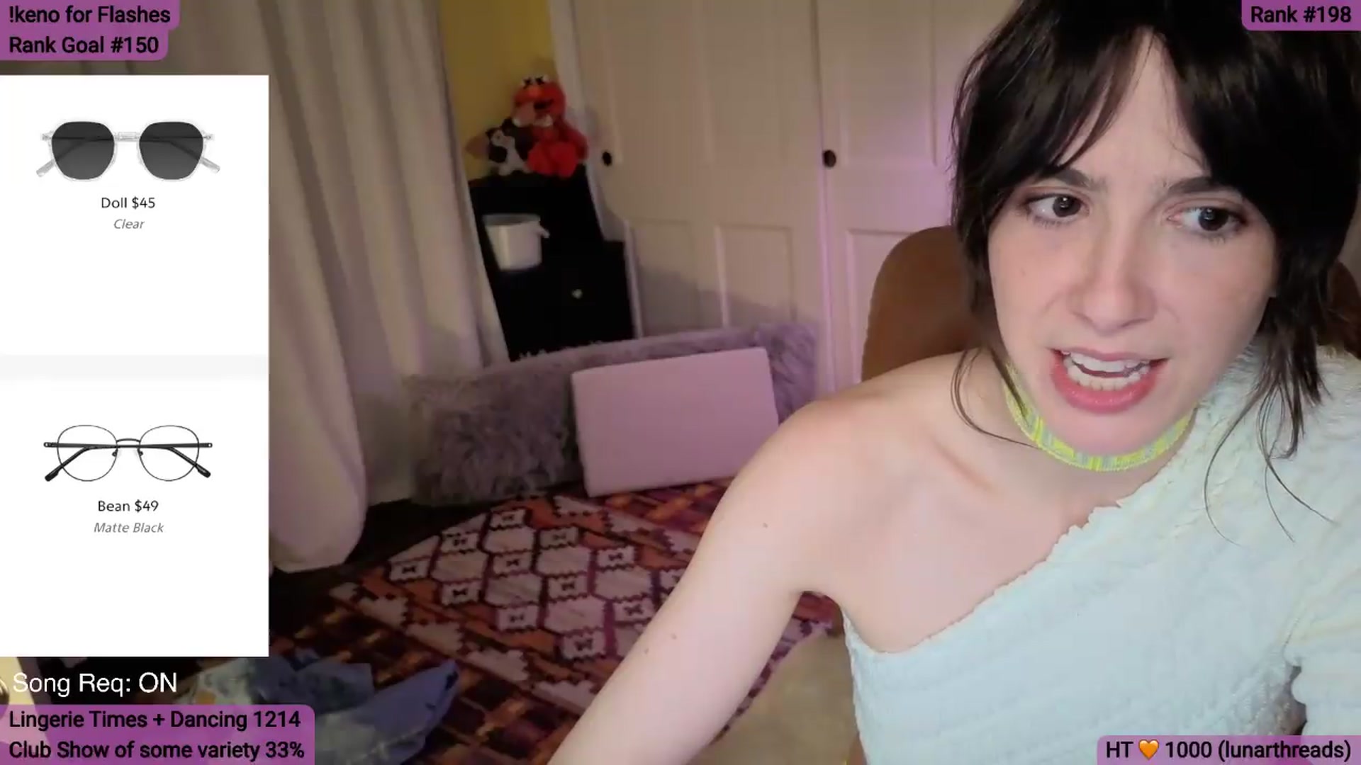 Gallery image thumbnail from Yarrow's myfreecams stream on, 05/10/2026, 05:16 image 18 of 20