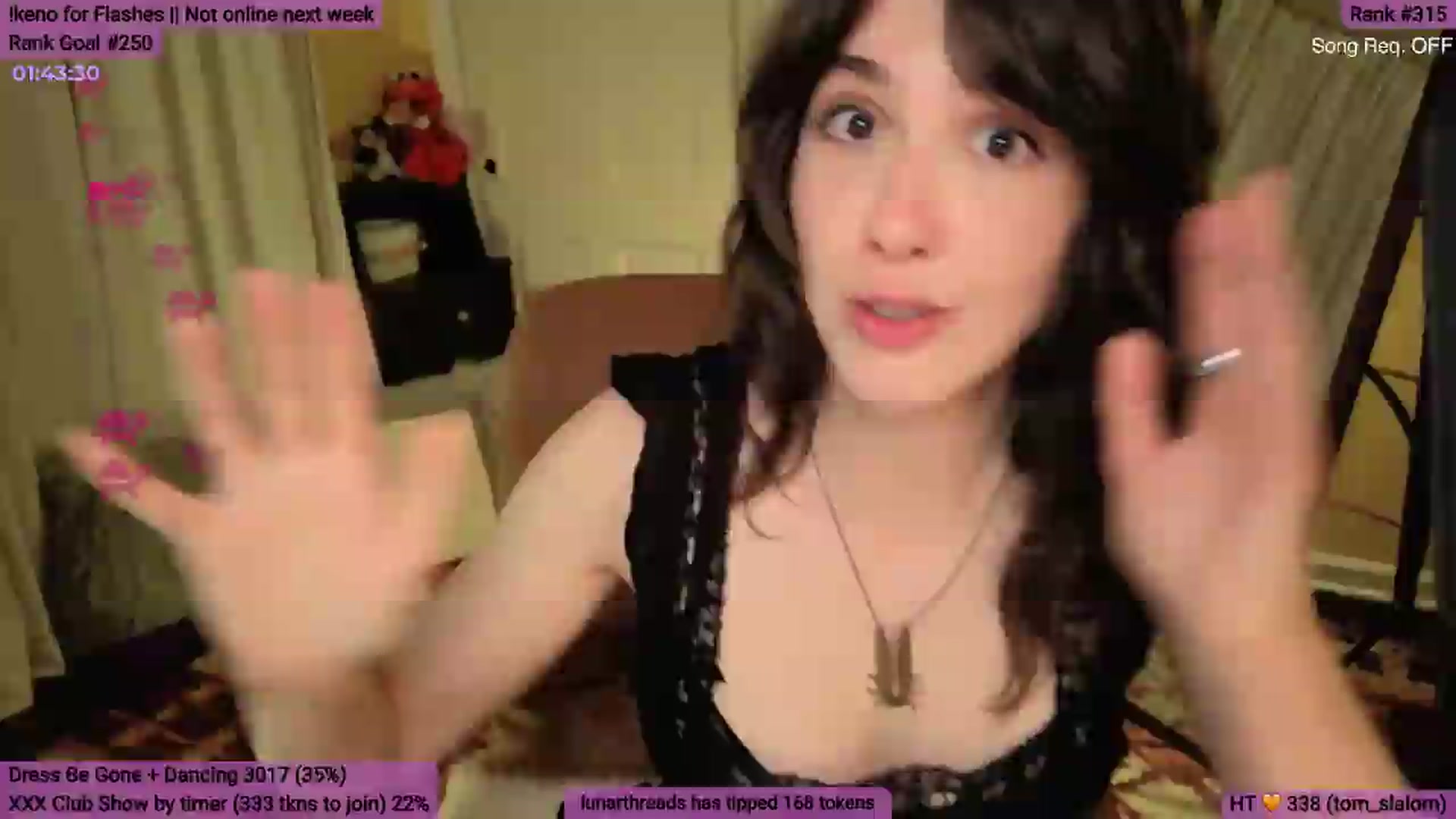Gallery image thumbnail from Yarrow's myfreecams stream on, 06/13/2026, 05:25 image 4 of 20