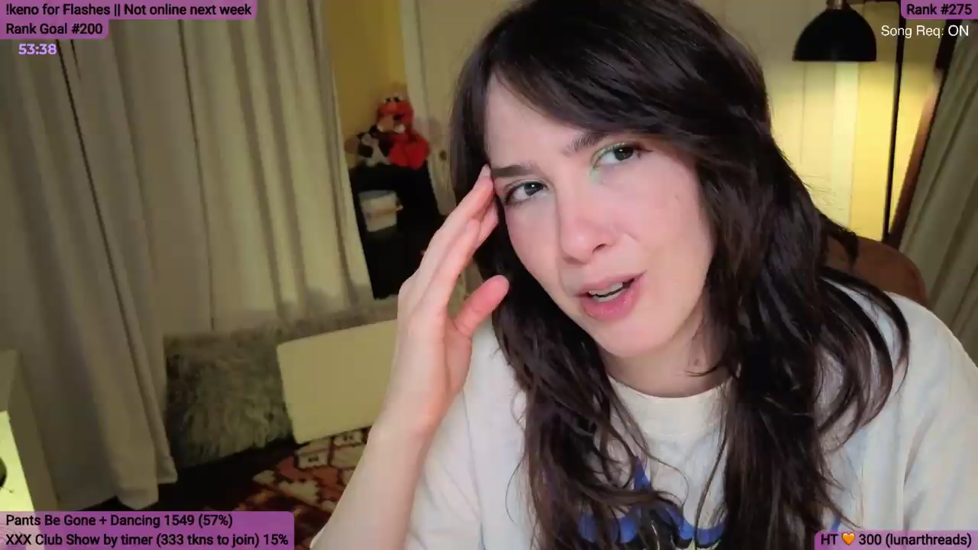 Gallery image thumbnail from Yarrow's myfreecams stream on, 06/14/2026, 03:35 image 12 of 20