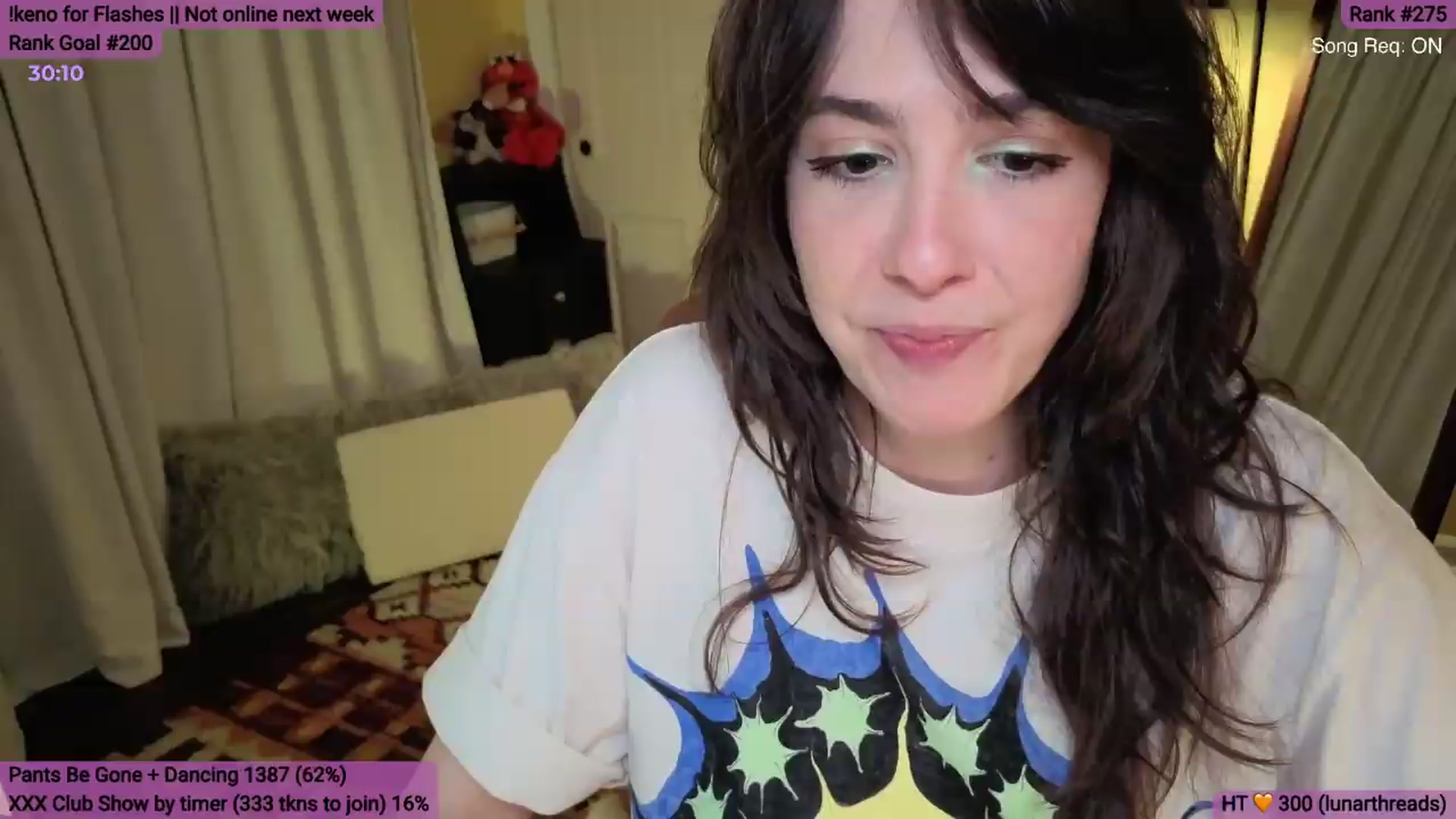 Gallery image thumbnail from Yarrow's myfreecams stream on, 06/14/2026, 03:35 image 20 of 20