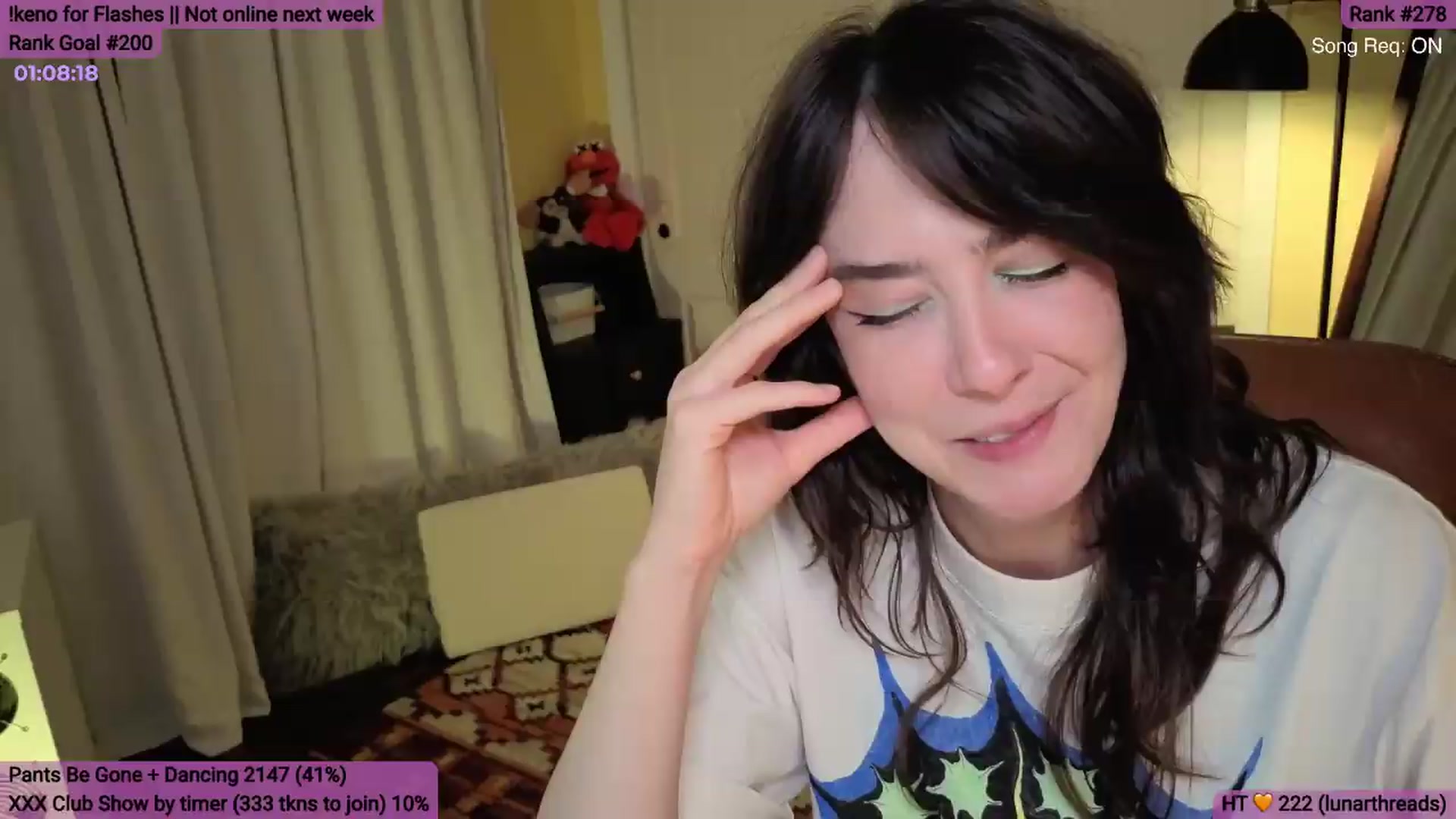 Gallery image thumbnail from Yarrow's myfreecams stream on, 06/14/2026, 03:35 image 7 of 20