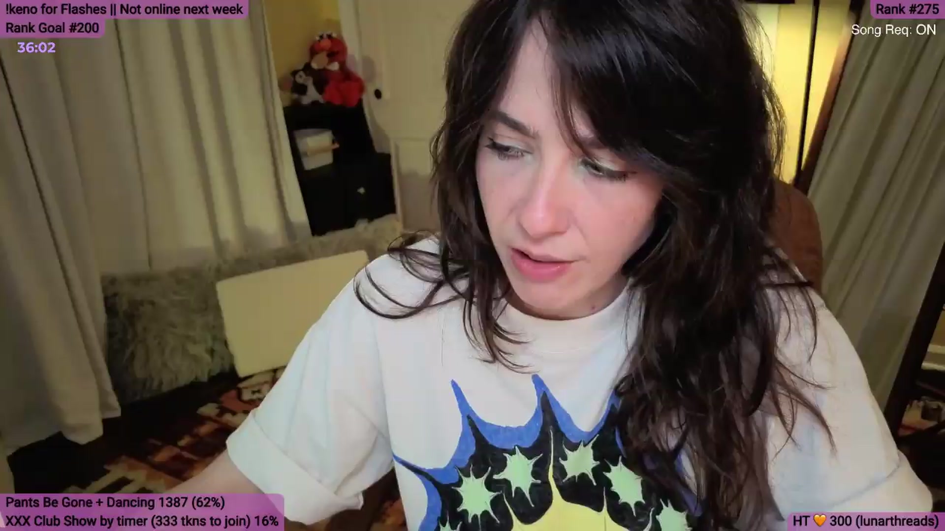 Gallery image thumbnail from Yarrow's myfreecams stream on, 06/14/2026, 03:35 image 18 of 20