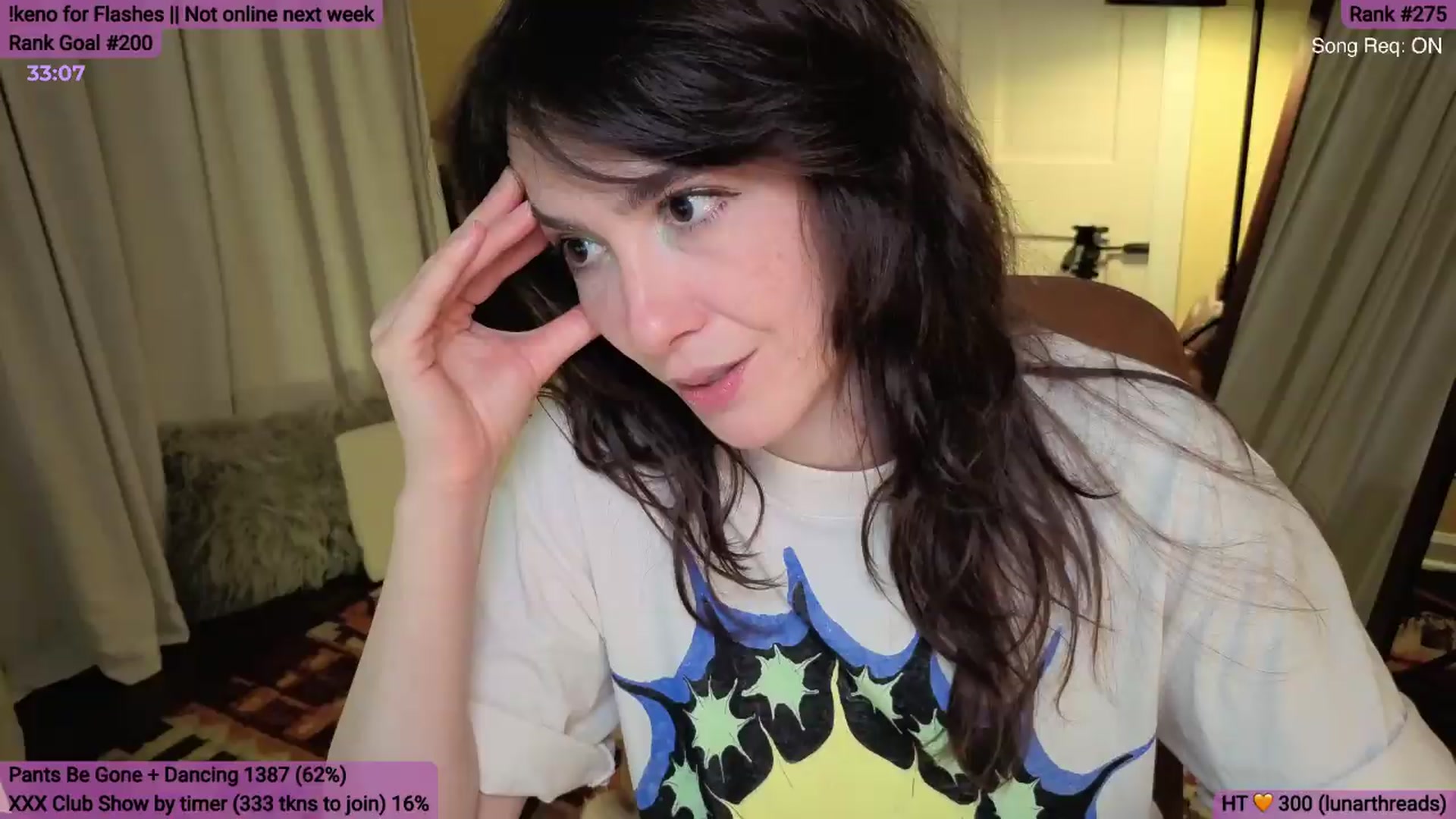Gallery image thumbnail from Yarrow's myfreecams stream on, 06/14/2026, 03:35 image 19 of 20