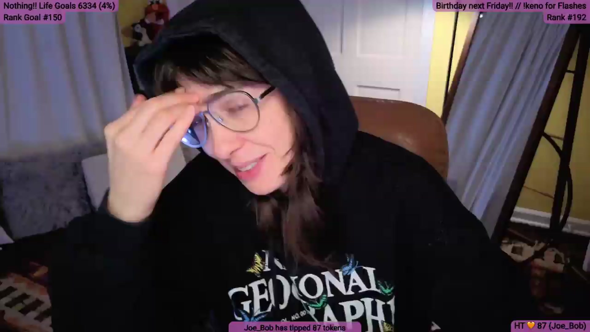 Gallery image thumbnail from Yarrow's myfreecams stream on, 07/05/2026, 02:31 image 14 of 20