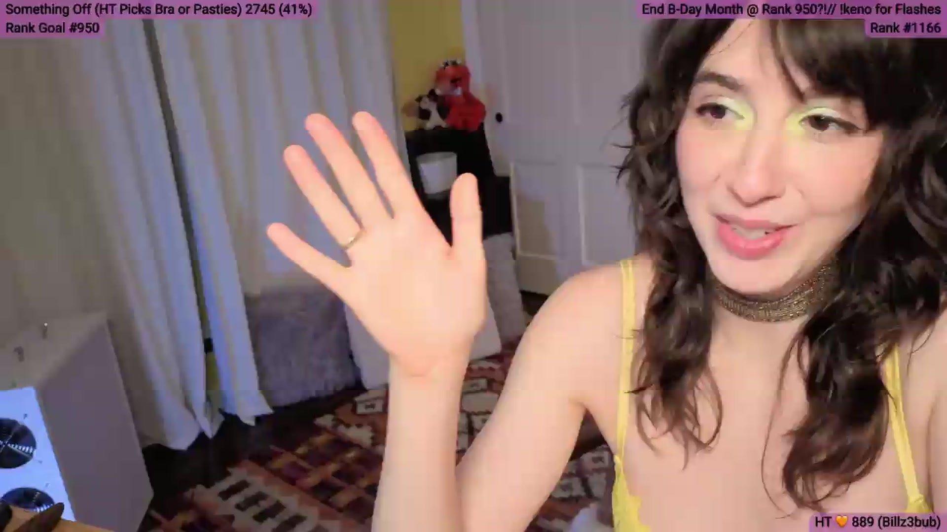 Gallery image thumbnail from Yarrow's myfreecams stream on, 08/01/2026, 05:00 image 20 of 20