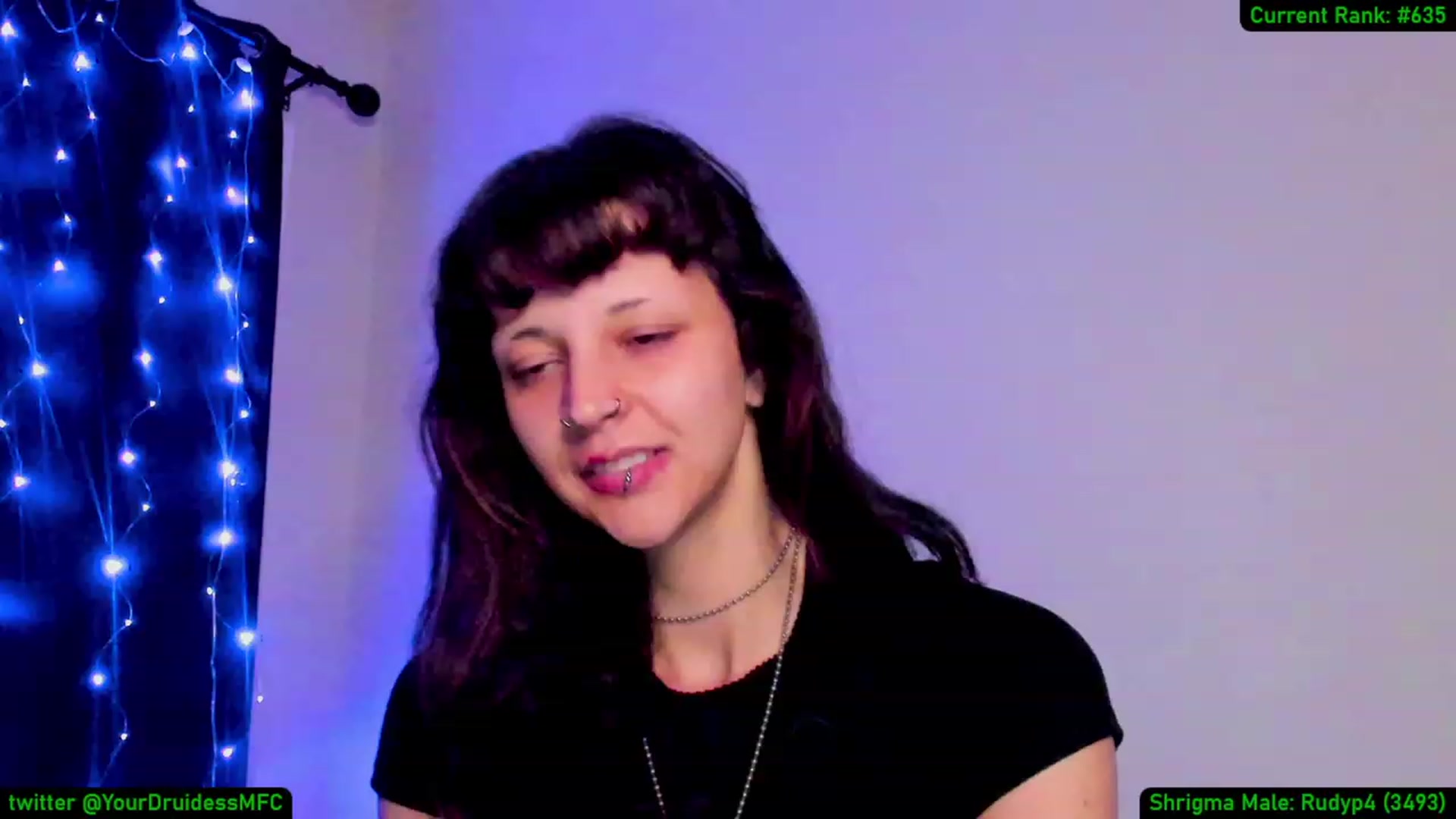 Gallery image thumbnail from YourDruidess's myfreecams stream on, 11/14/2022, 11:19 image 14 of 20