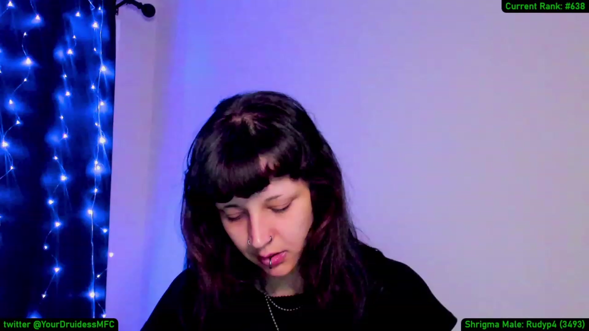 Gallery image thumbnail from YourDruidess's myfreecams stream on, 11/14/2022, 11:19 image 9 of 20
