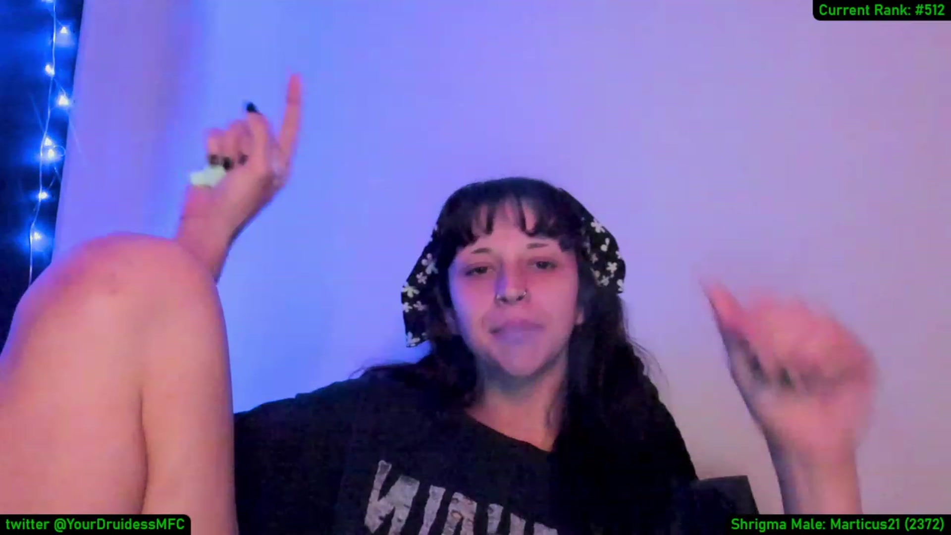 Gallery image thumbnail from YourDruidess's myfreecams stream on, 11/19/2022, 08:35 image 19 of 20