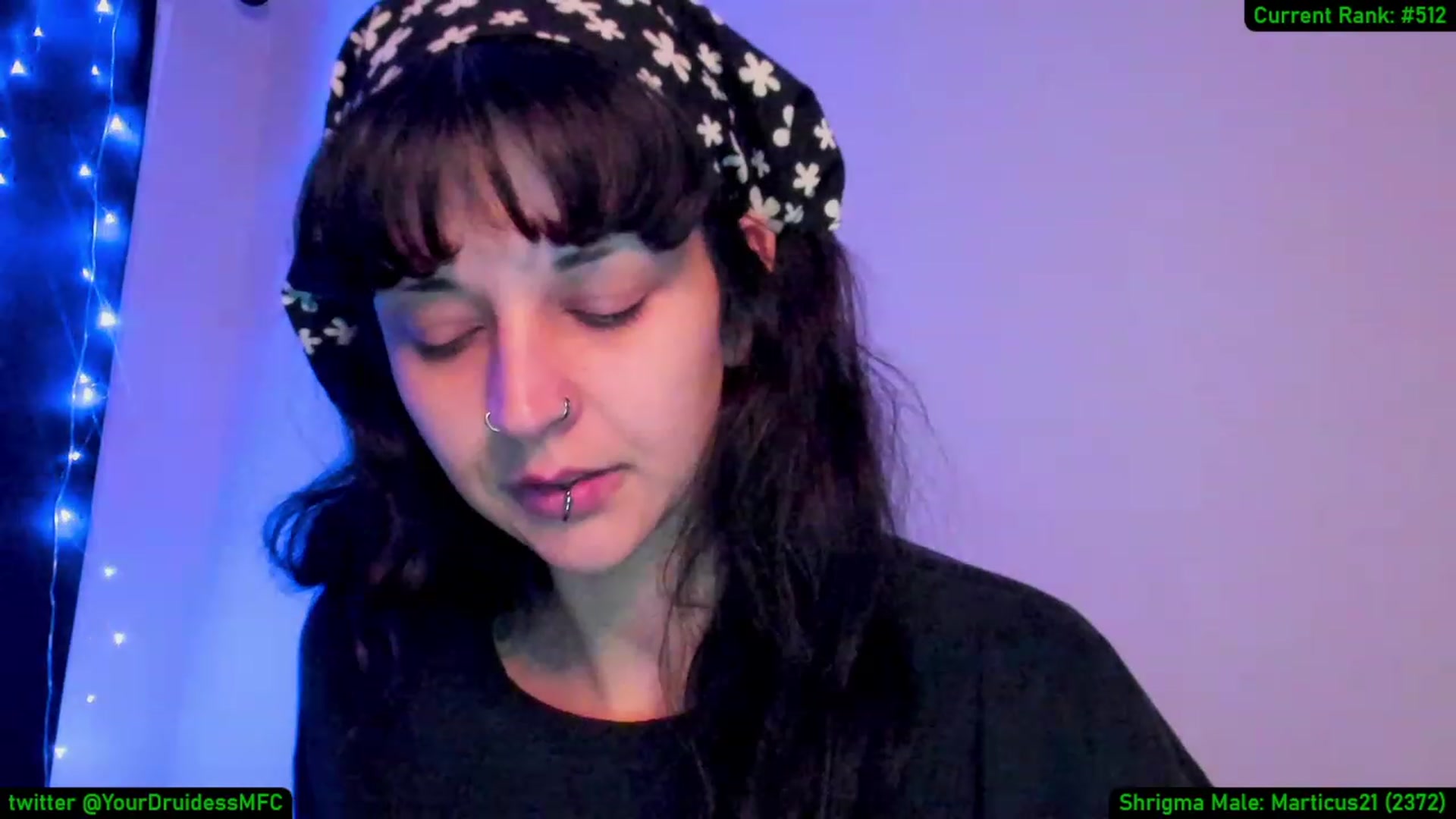 Gallery image thumbnail from YourDruidess's myfreecams stream on, 11/19/2022, 08:35 image 20 of 20