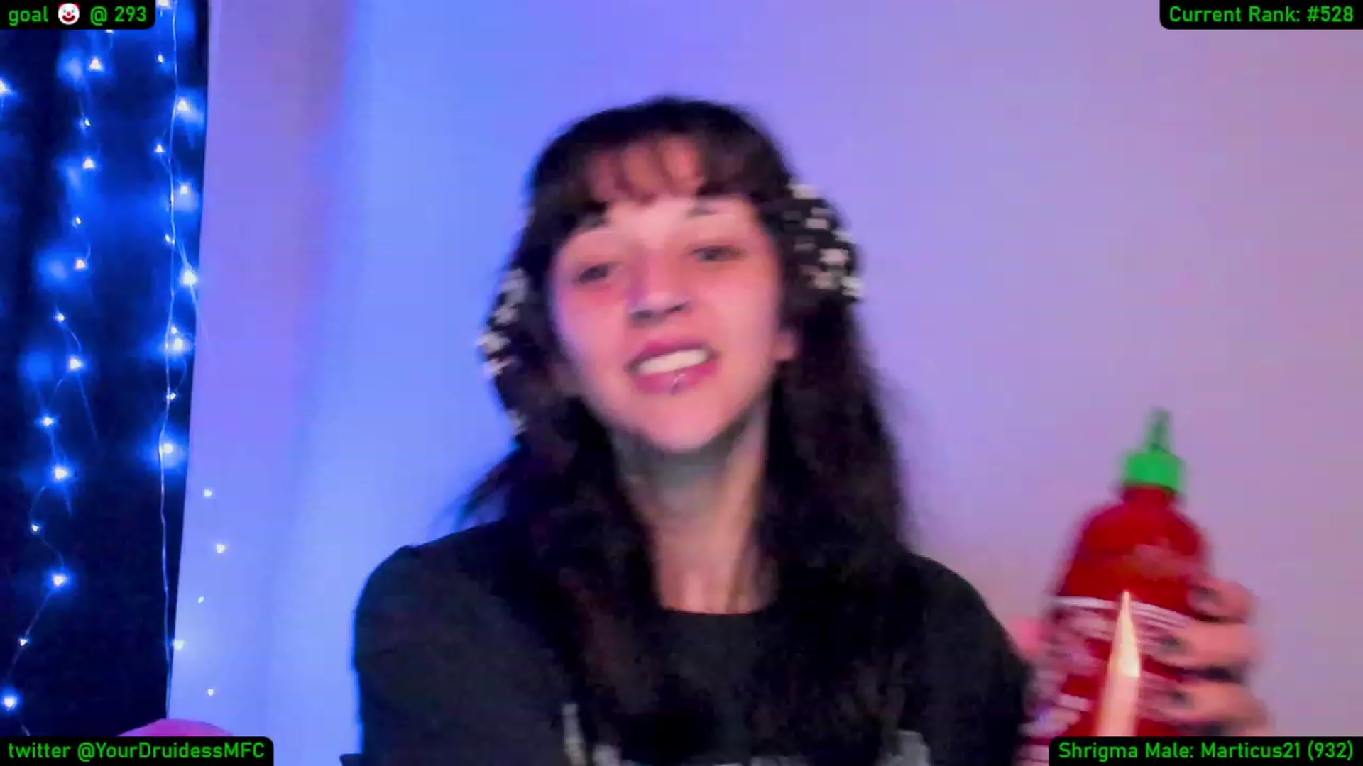 Gallery image thumbnail from YourDruidess's myfreecams stream on, 11/19/2022, 08:35 image 5 of 20