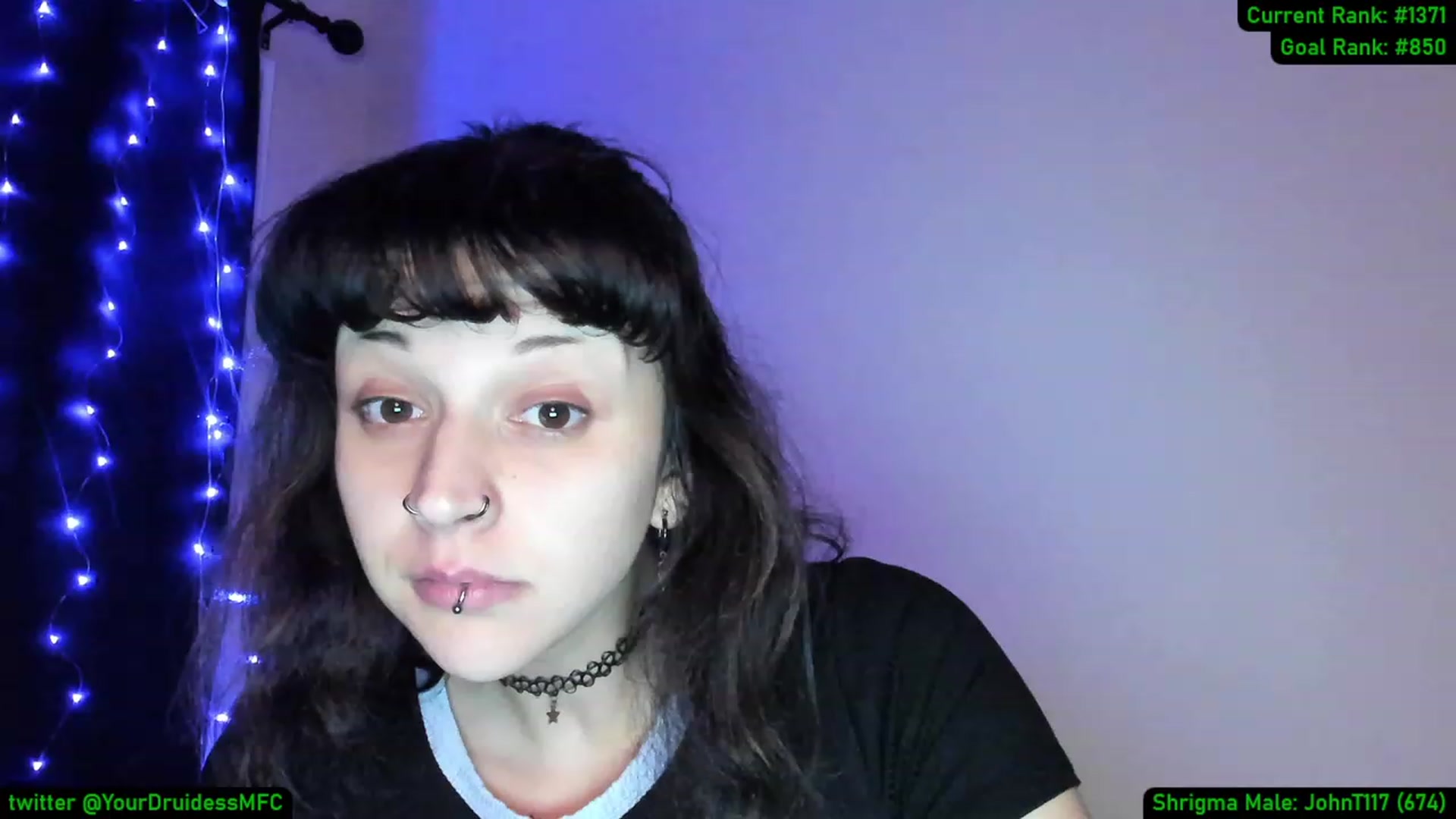 Gallery image thumbnail from YourDruidess's myfreecams stream on, 12/05/2022, 08:01 image 16 of 20