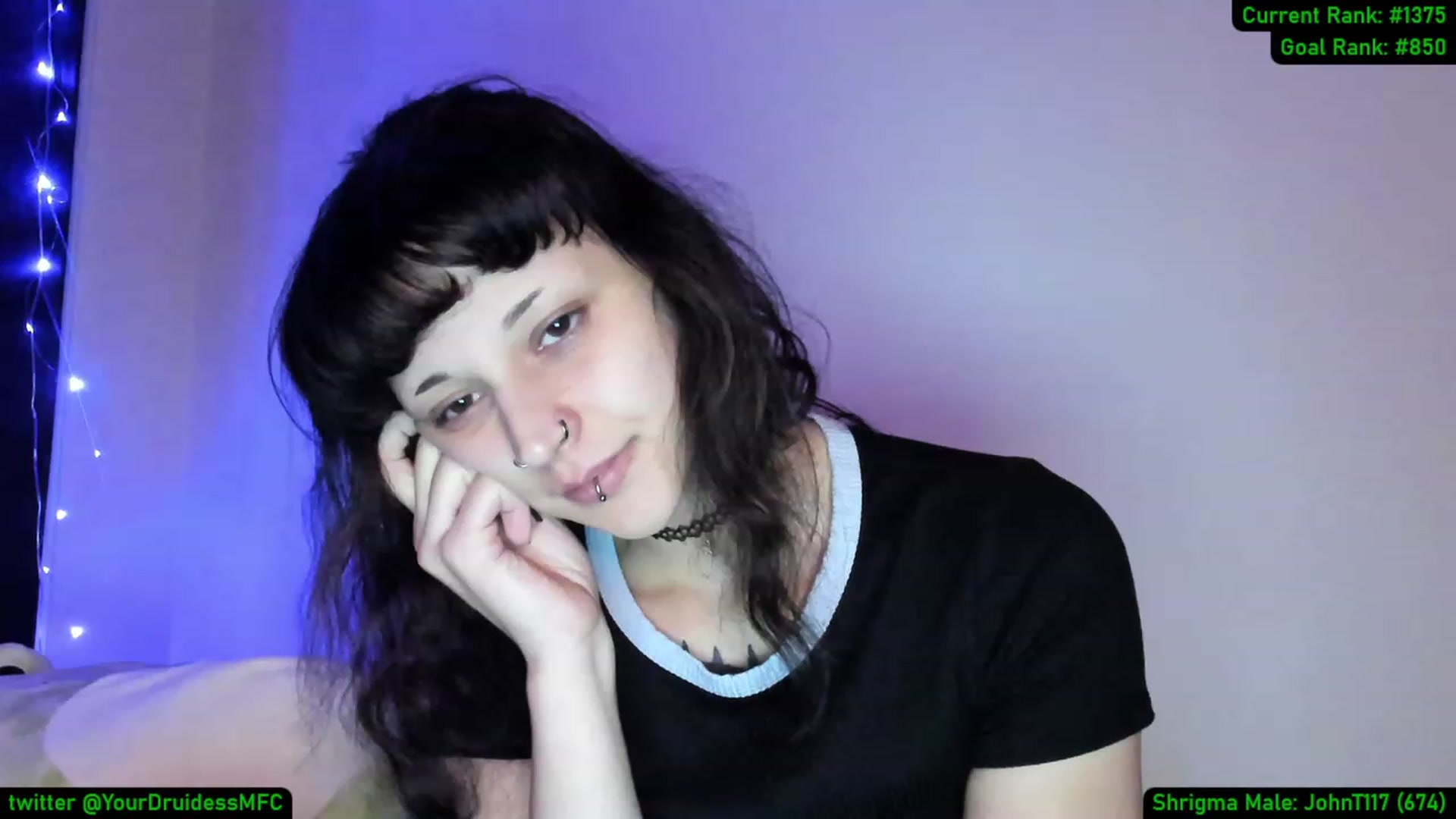 Gallery image thumbnail from YourDruidess's myfreecams stream on, 12/05/2022, 08:01 image 20 of 20
