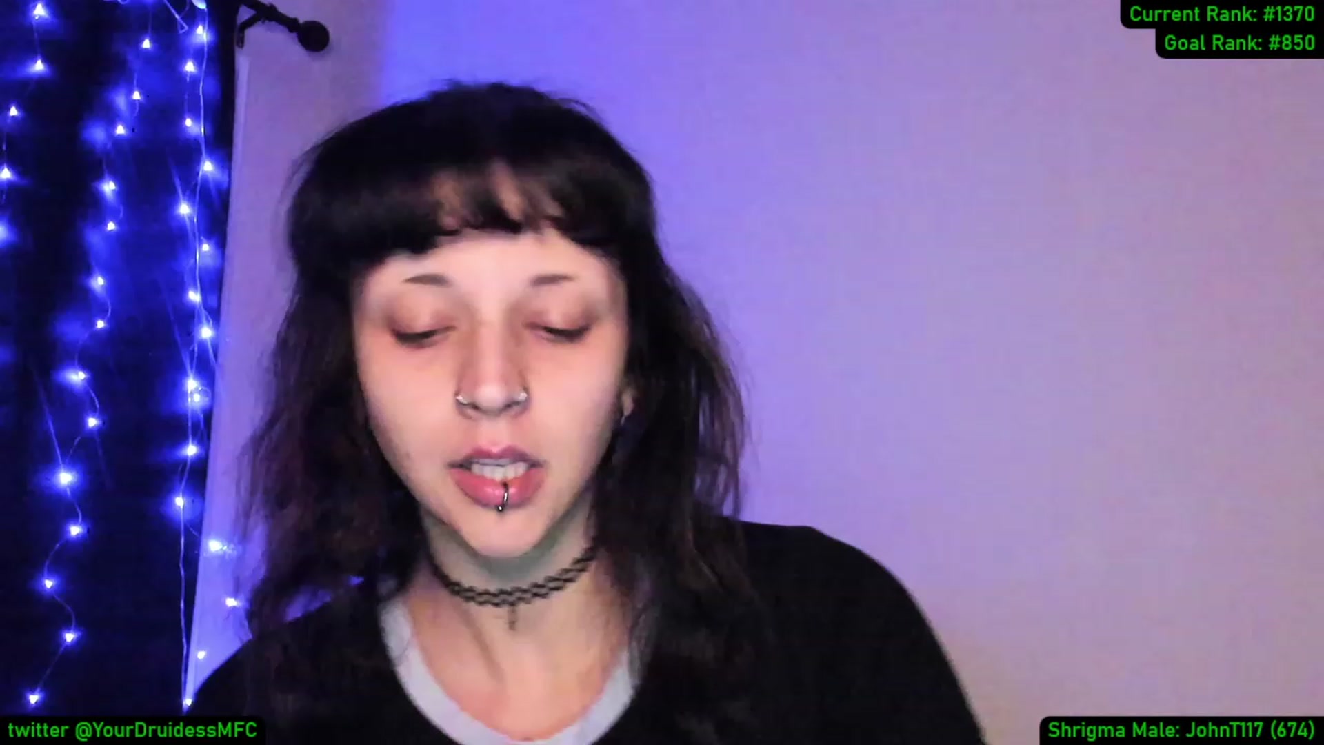 Gallery image thumbnail from YourDruidess's myfreecams stream on, 12/05/2022, 08:01 image 14 of 20
