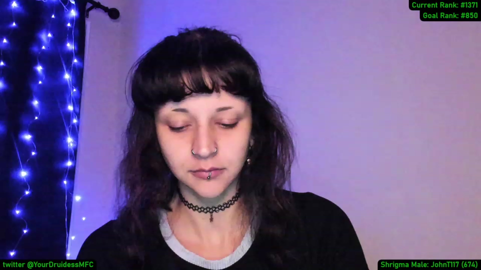Gallery image thumbnail from YourDruidess's myfreecams stream on, 12/05/2022, 08:01 image 15 of 20