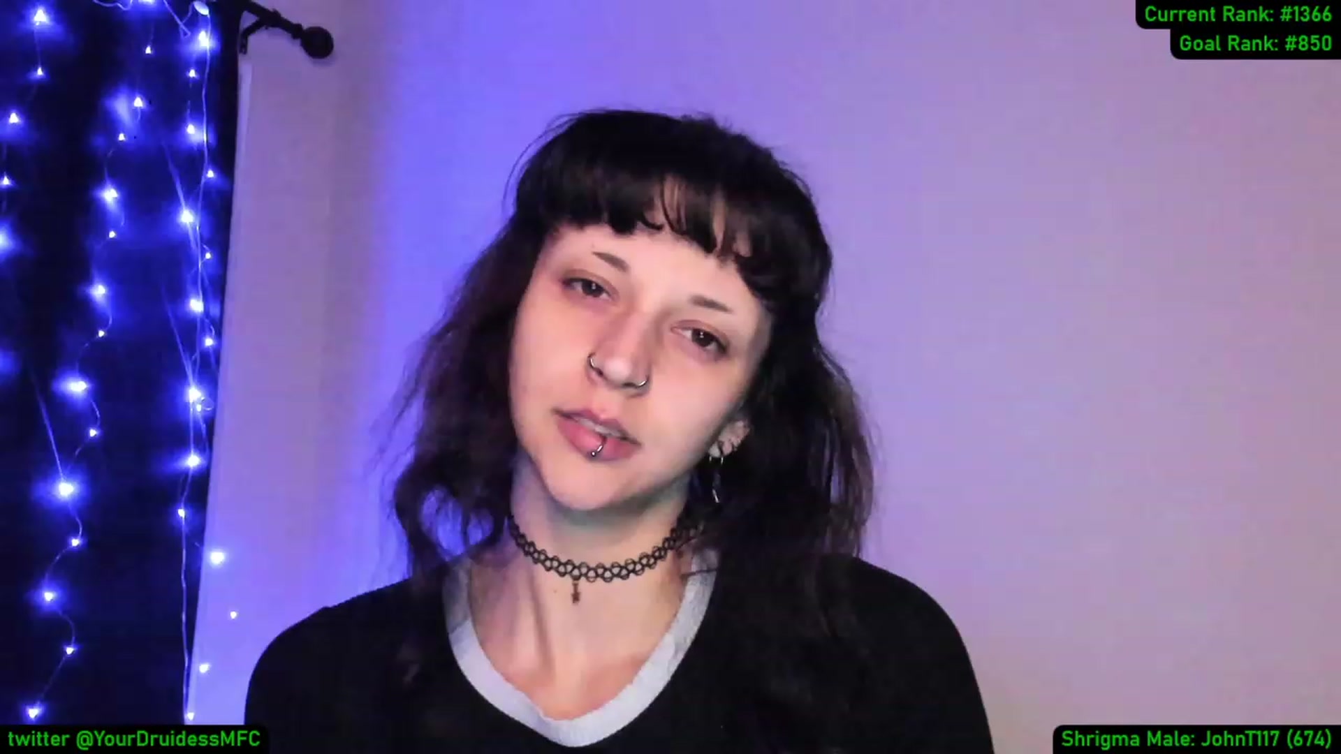 Gallery image thumbnail from YourDruidess's myfreecams stream on, 12/05/2022, 08:01 image 11 of 20