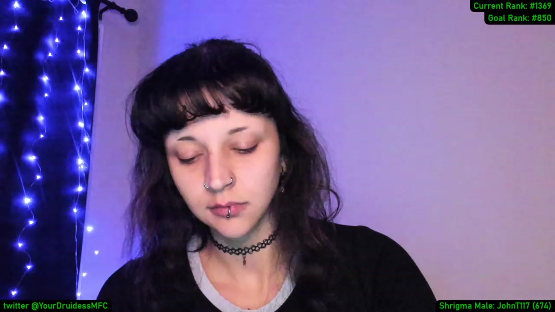 Gallery image thumbnail from YourDruidess's myfreecams stream on, 12/05/2022, 08:01 image 13 of 20
