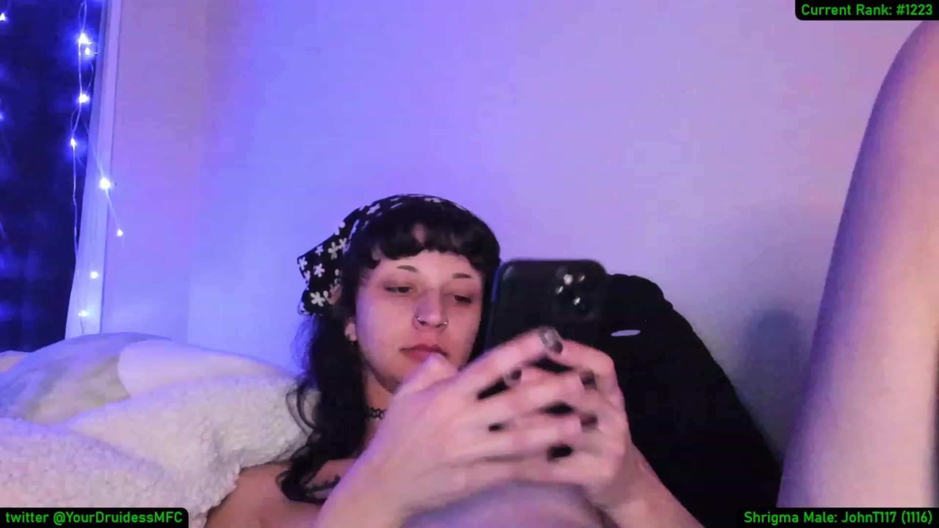Gallery image thumbnail from YourDruidess's myfreecams stream on, 12/06/2022, 08:10 image 16 of 20