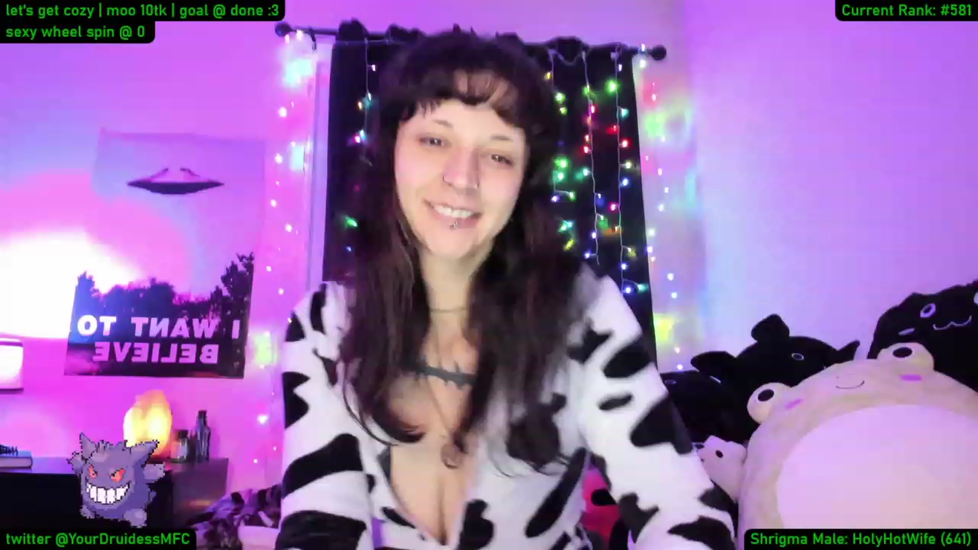 Gallery image thumbnail from YourDruidess's myfreecams stream on, 12/19/2022, 08:10 image 20 of 20