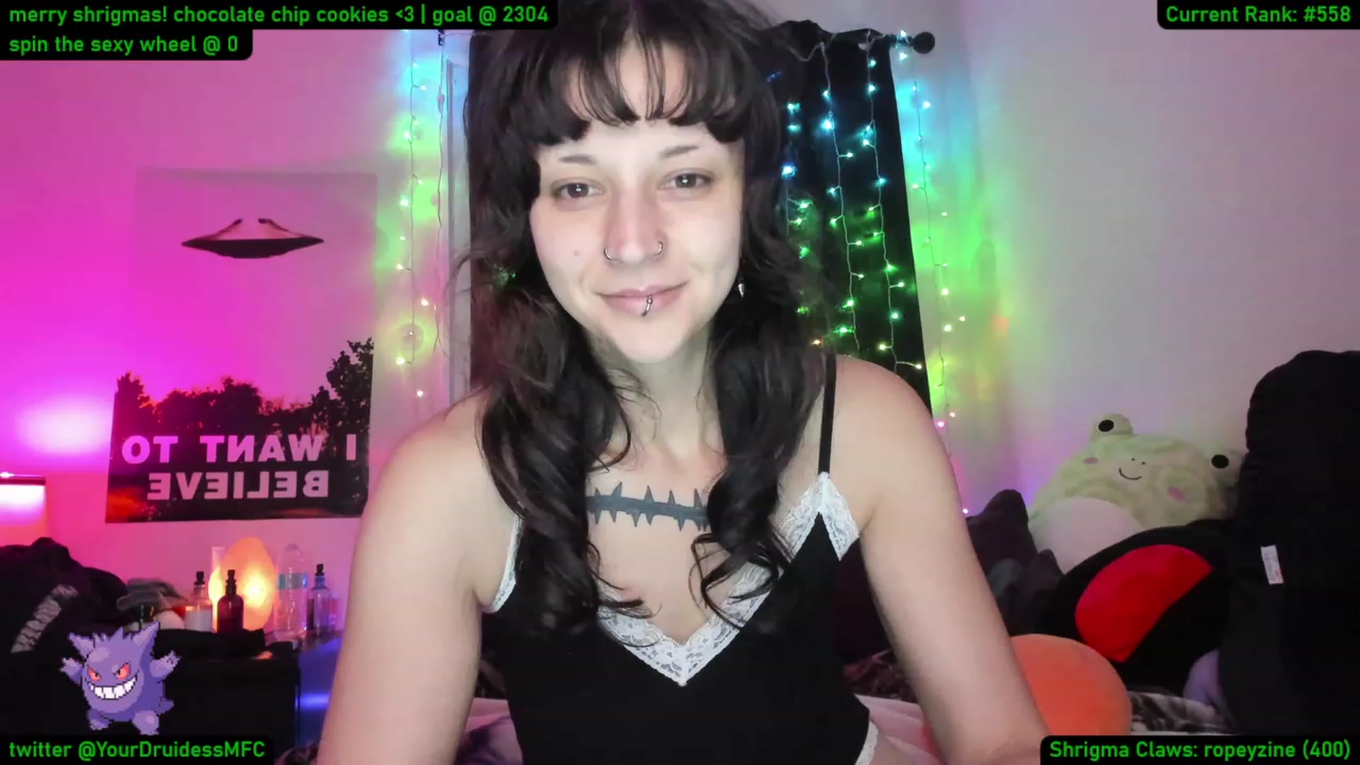 Gallery image thumbnail from YourDruidess's myfreecams stream on, 12/26/2022, 06:32 image 18 of 20