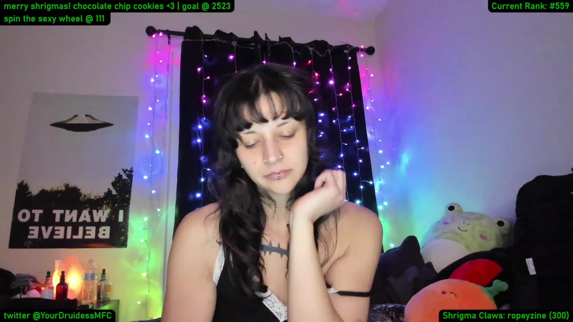 Gallery image thumbnail from YourDruidess's myfreecams stream on, 12/26/2022, 06:32 image 15 of 20