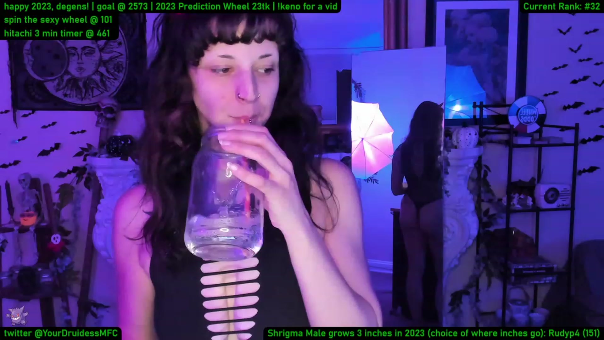 Gallery image thumbnail from YourDruidess's myfreecams stream on, 01/02/2023, 06:39 image 10 of 20