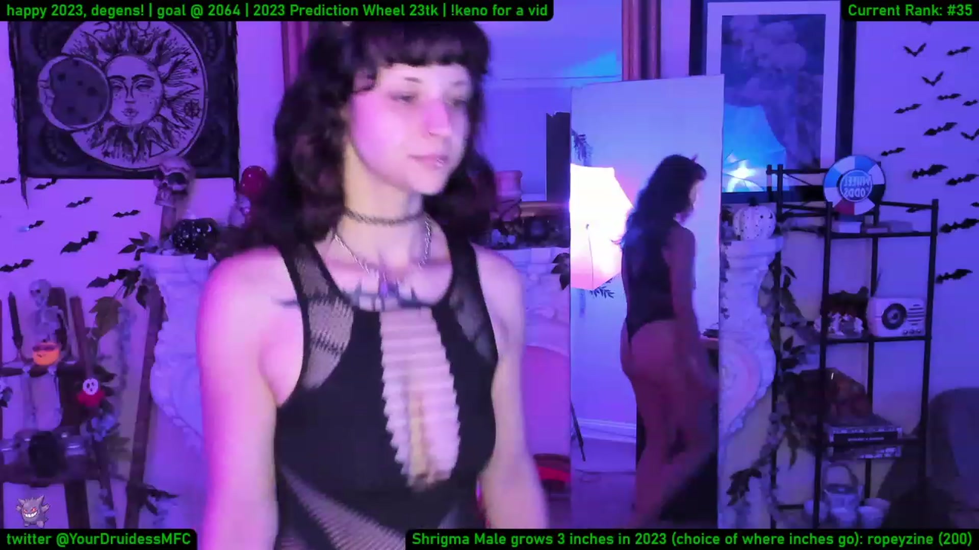Gallery image thumbnail from YourDruidess's myfreecams stream on, 01/02/2023, 06:39 image 20 of 20