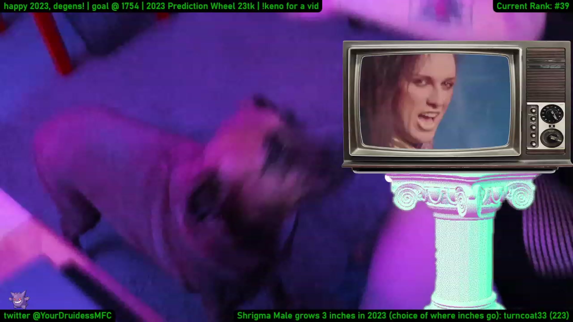 Gallery image thumbnail from YourDruidess's myfreecams stream on, 01/02/2023, 08:04 image 20 of 20