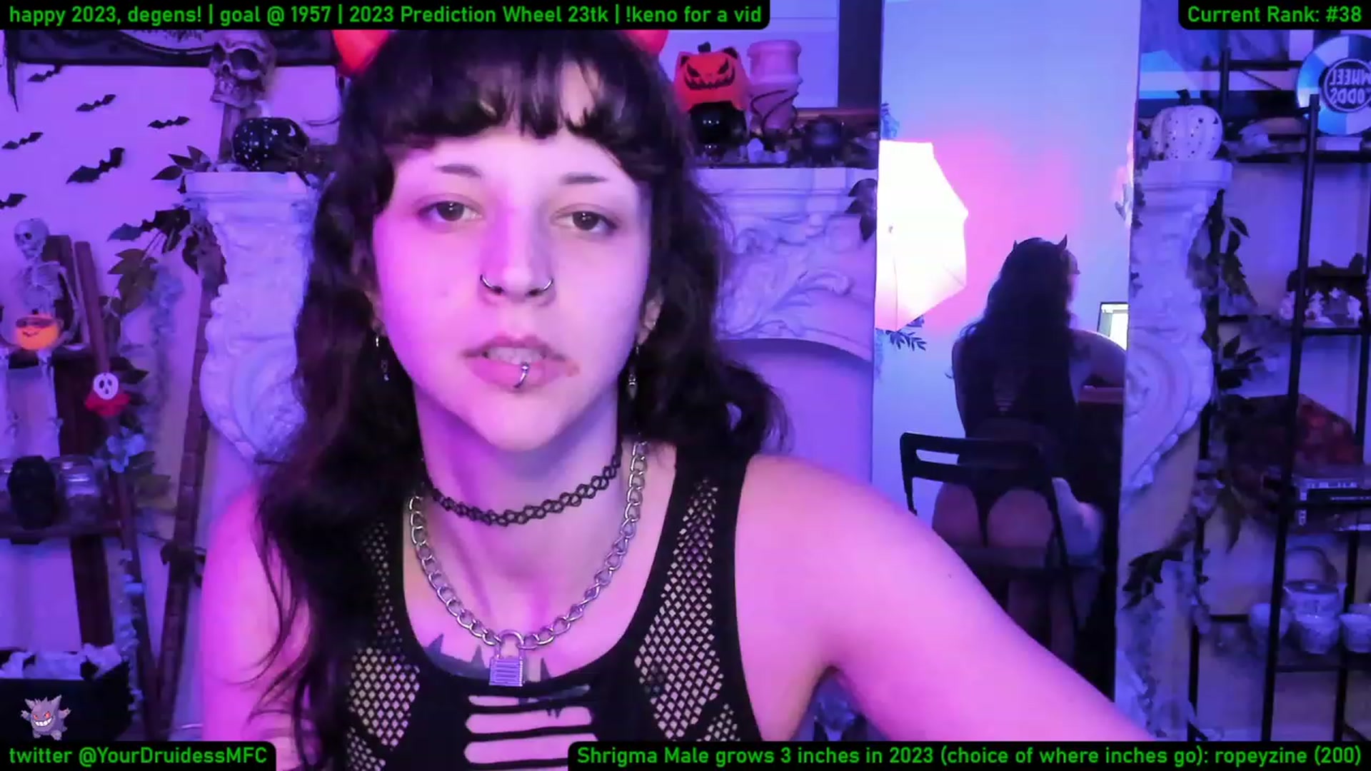 Gallery image thumbnail from YourDruidess's myfreecams stream on, 01/02/2023, 08:04 image 7 of 20