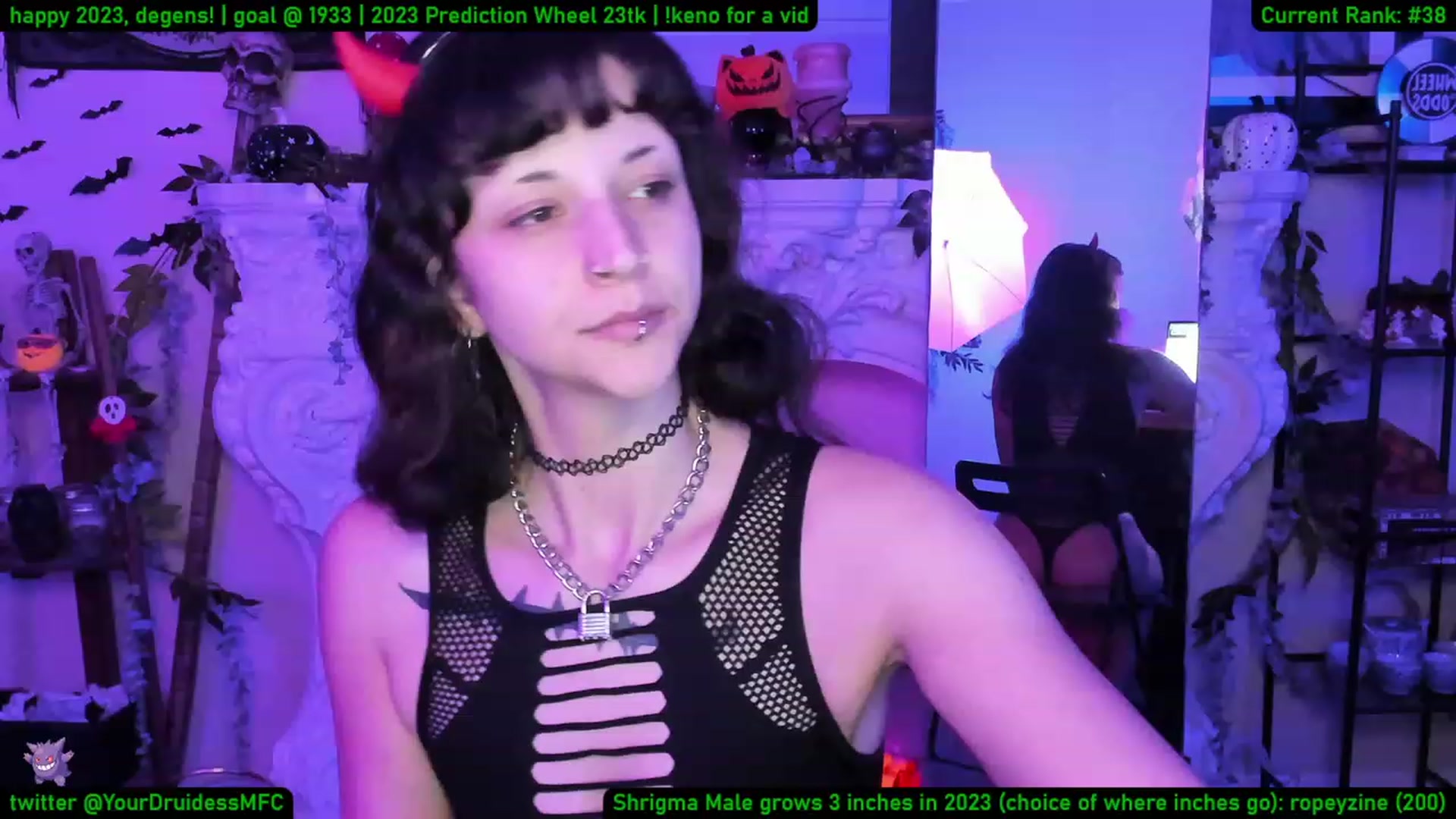Gallery image thumbnail from YourDruidess's myfreecams stream on, 01/02/2023, 08:04 image 8 of 20