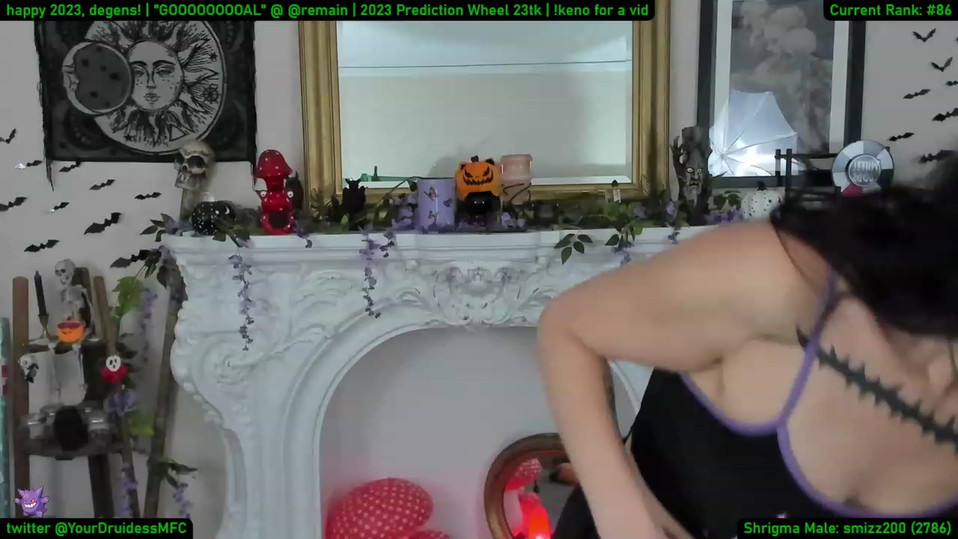 Gallery image thumbnail from YourDruidess's myfreecams stream on, 01/04/2023, 09:08 image 8 of 20