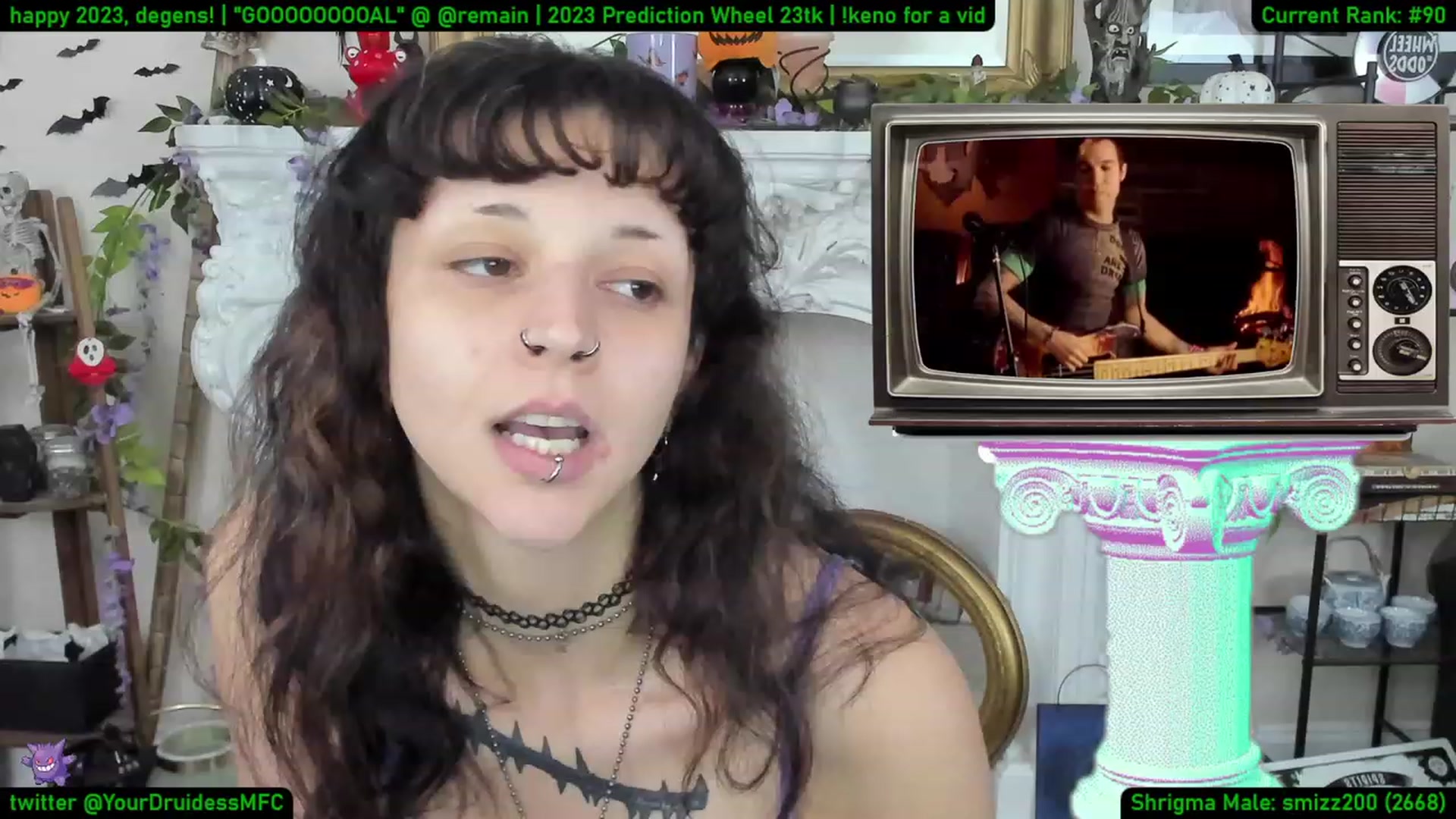 Gallery image thumbnail from YourDruidess's myfreecams stream on, 01/04/2023, 09:08 image 3 of 20