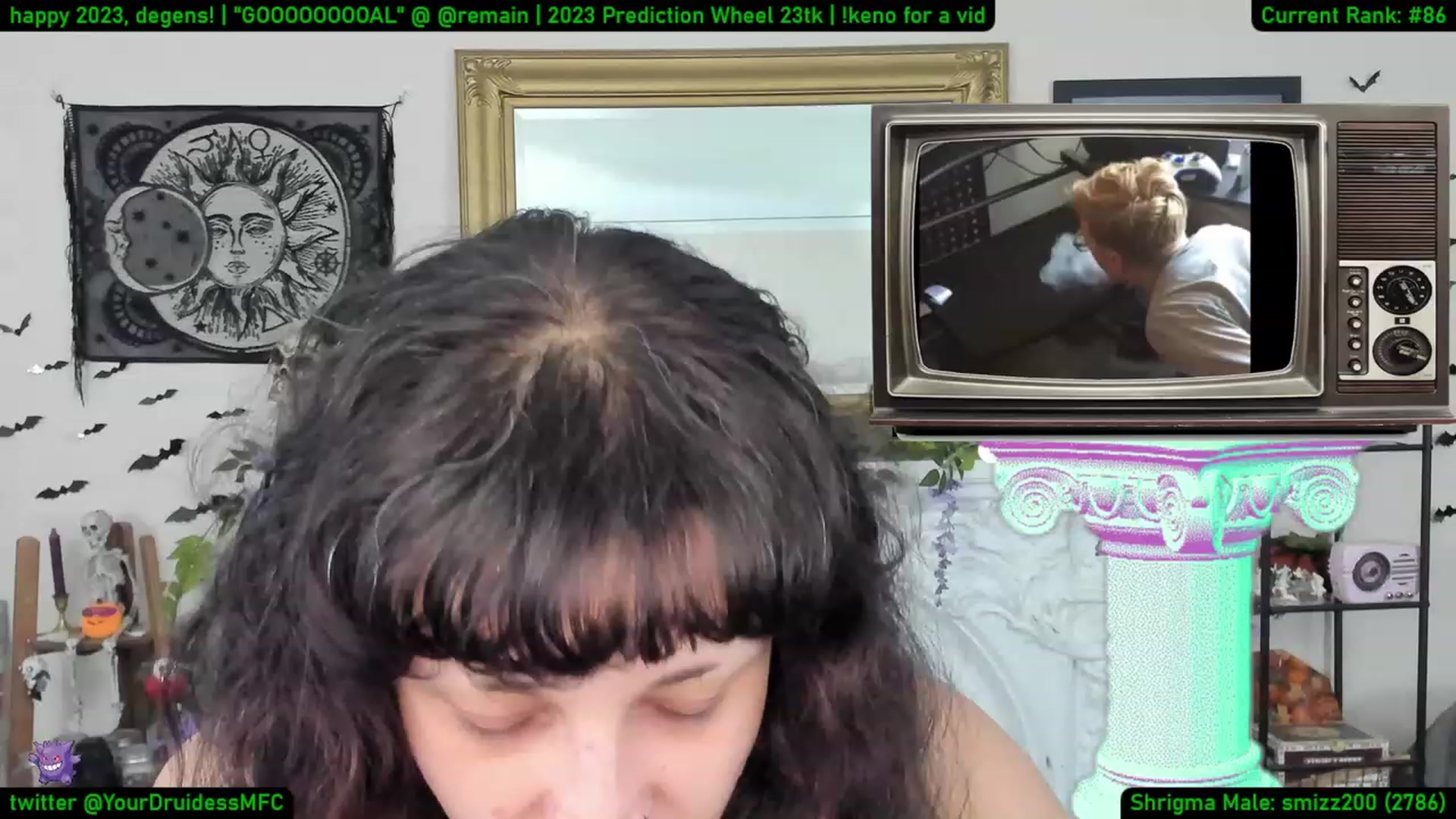 Gallery image thumbnail from YourDruidess's myfreecams stream on, 01/04/2023, 09:08 image 10 of 20