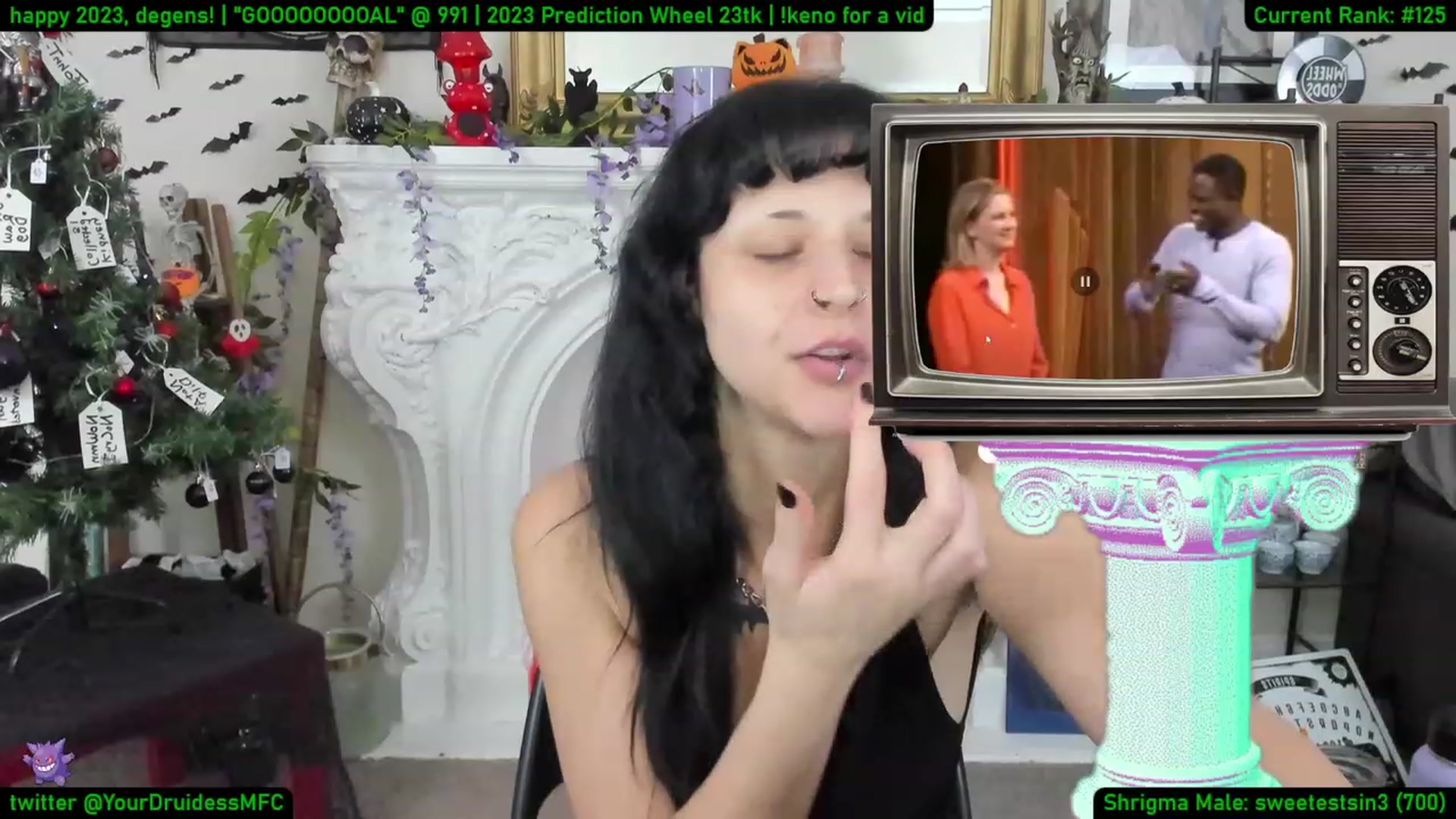 Gallery image thumbnail from YourDruidess's myfreecams stream on, 01/05/2023, 08:32 image 10 of 20
