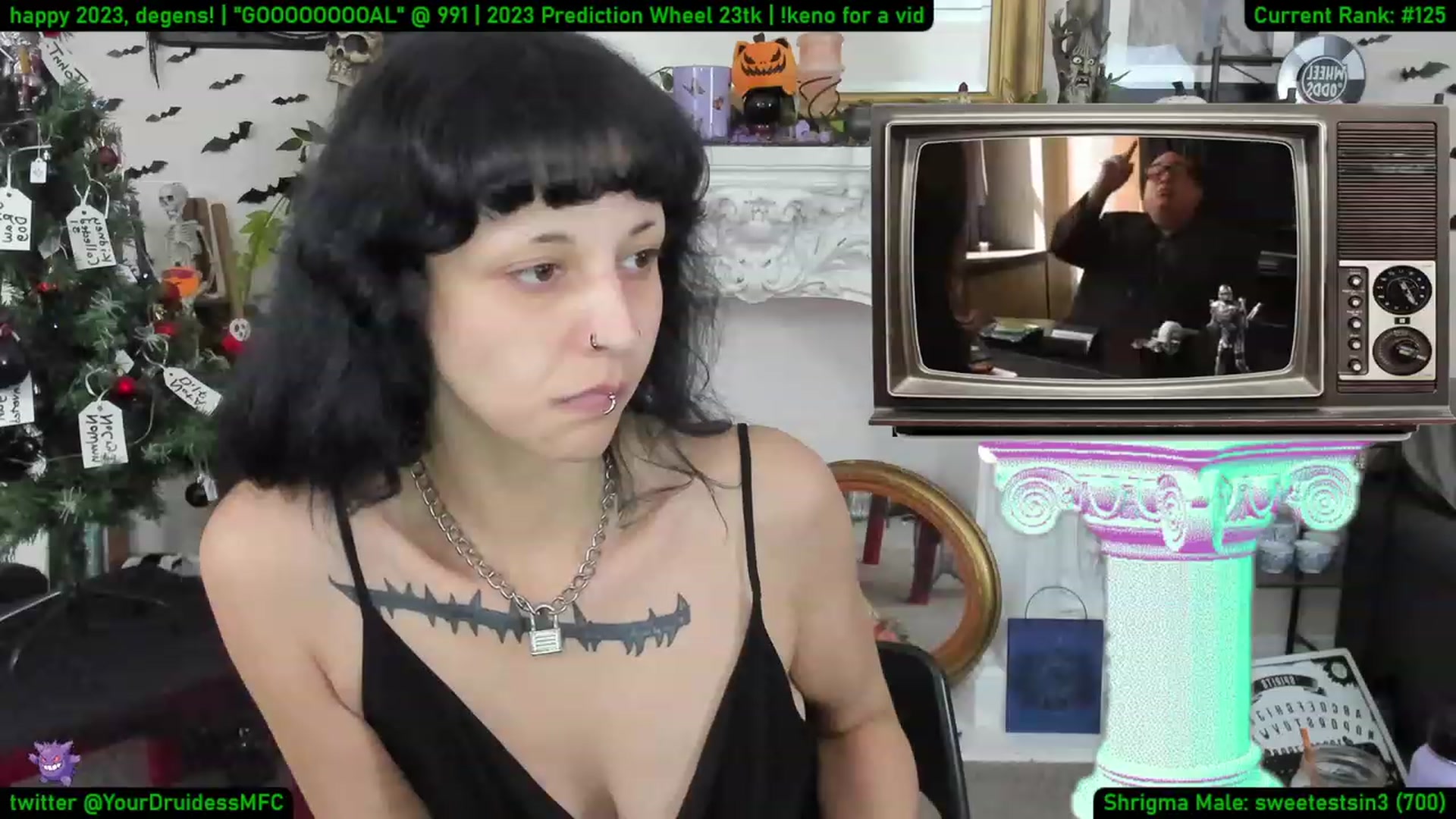 Gallery image thumbnail from YourDruidess's myfreecams stream on, 01/05/2023, 08:32 image 11 of 20