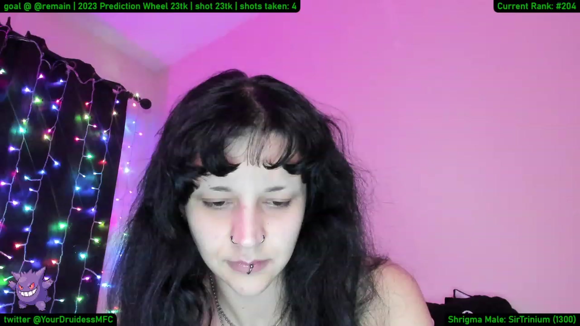Gallery image thumbnail from YourDruidess's myfreecams stream on, 01/09/2023, 09:18 image 14 of 20