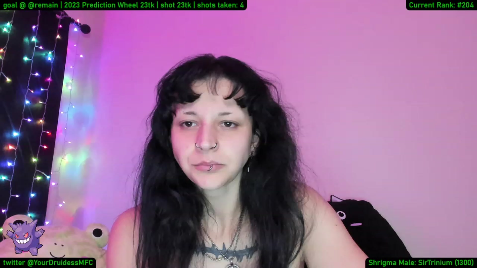 Gallery image thumbnail from YourDruidess's myfreecams stream on, 01/09/2023, 09:18 image 17 of 20